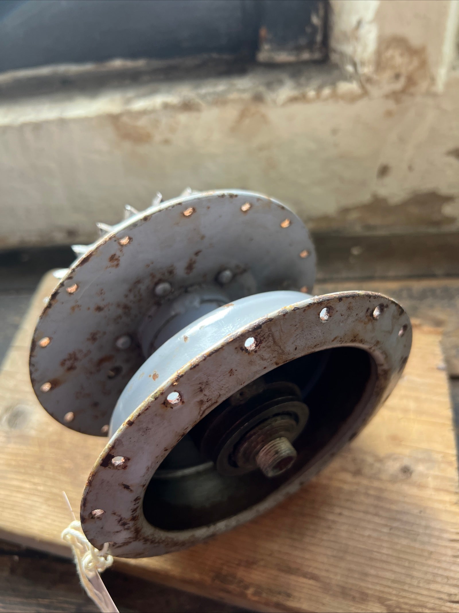 BSA Dandy 70 rear wheel hub with sprocket and sprocket & bearings