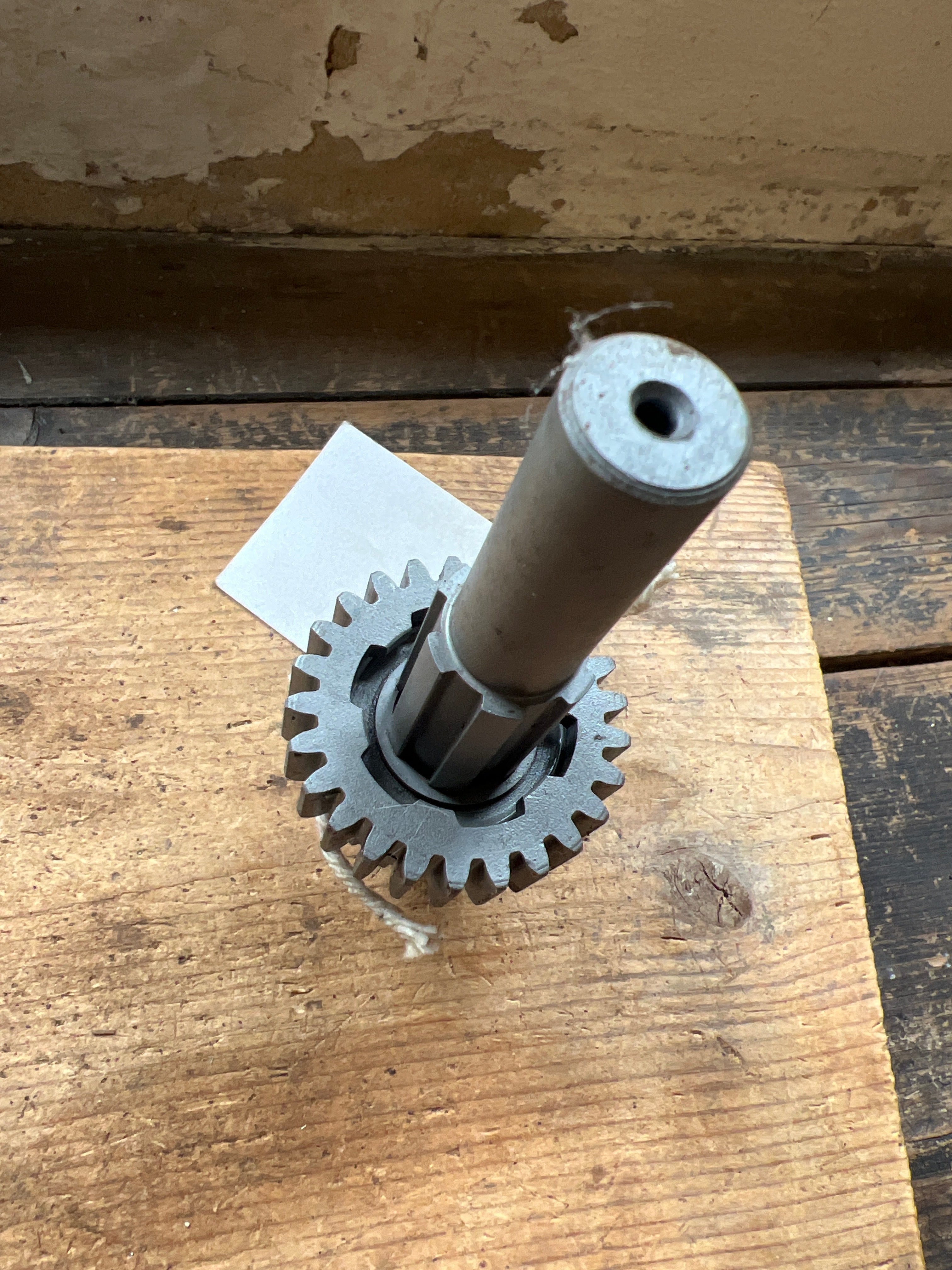 Triumph T1591 Tiger Cub gearbox Layshaft & 2 gears 17/25 teeth