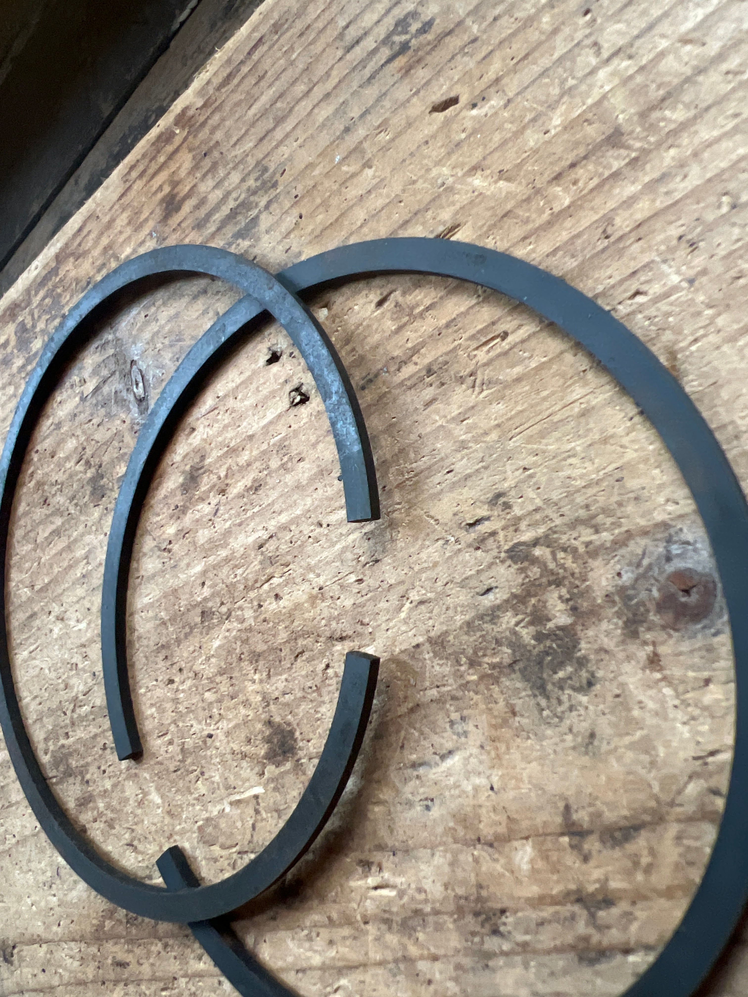 BSA B40 Piston compression rings NOS