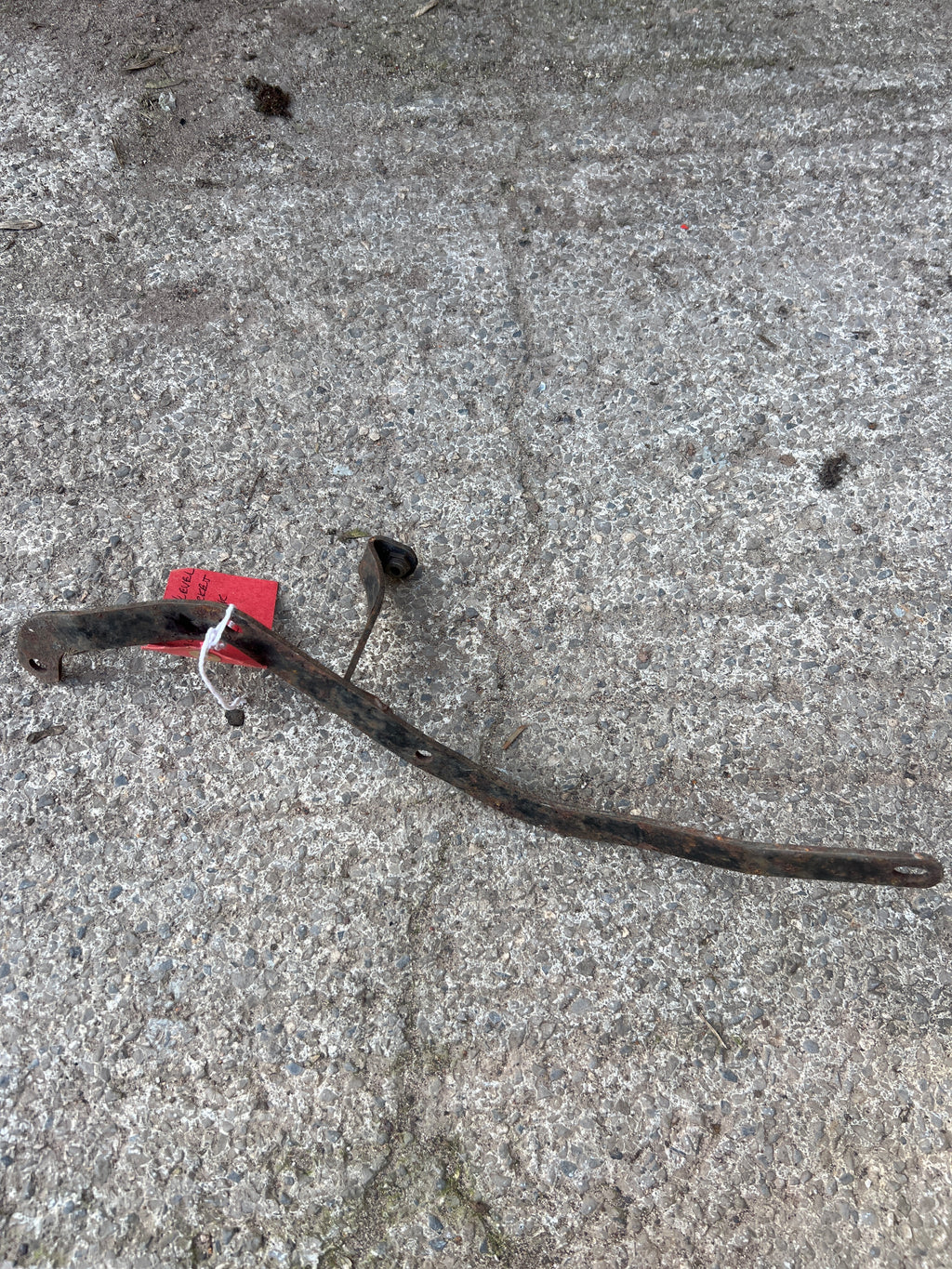 Triumph TR6C high level exhaust bracket NOS