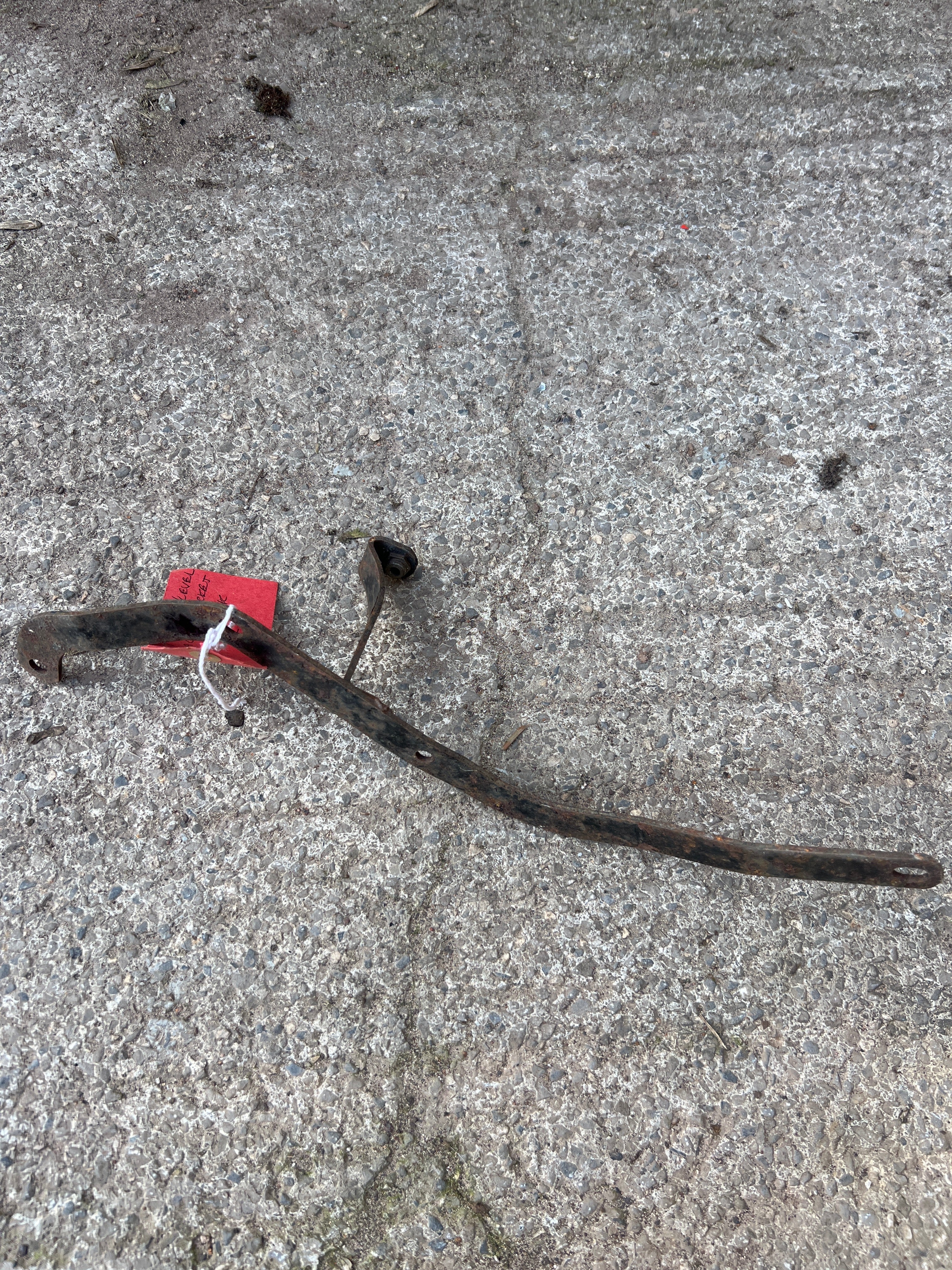 Triumph TR6C high level exhaust bracket NOS