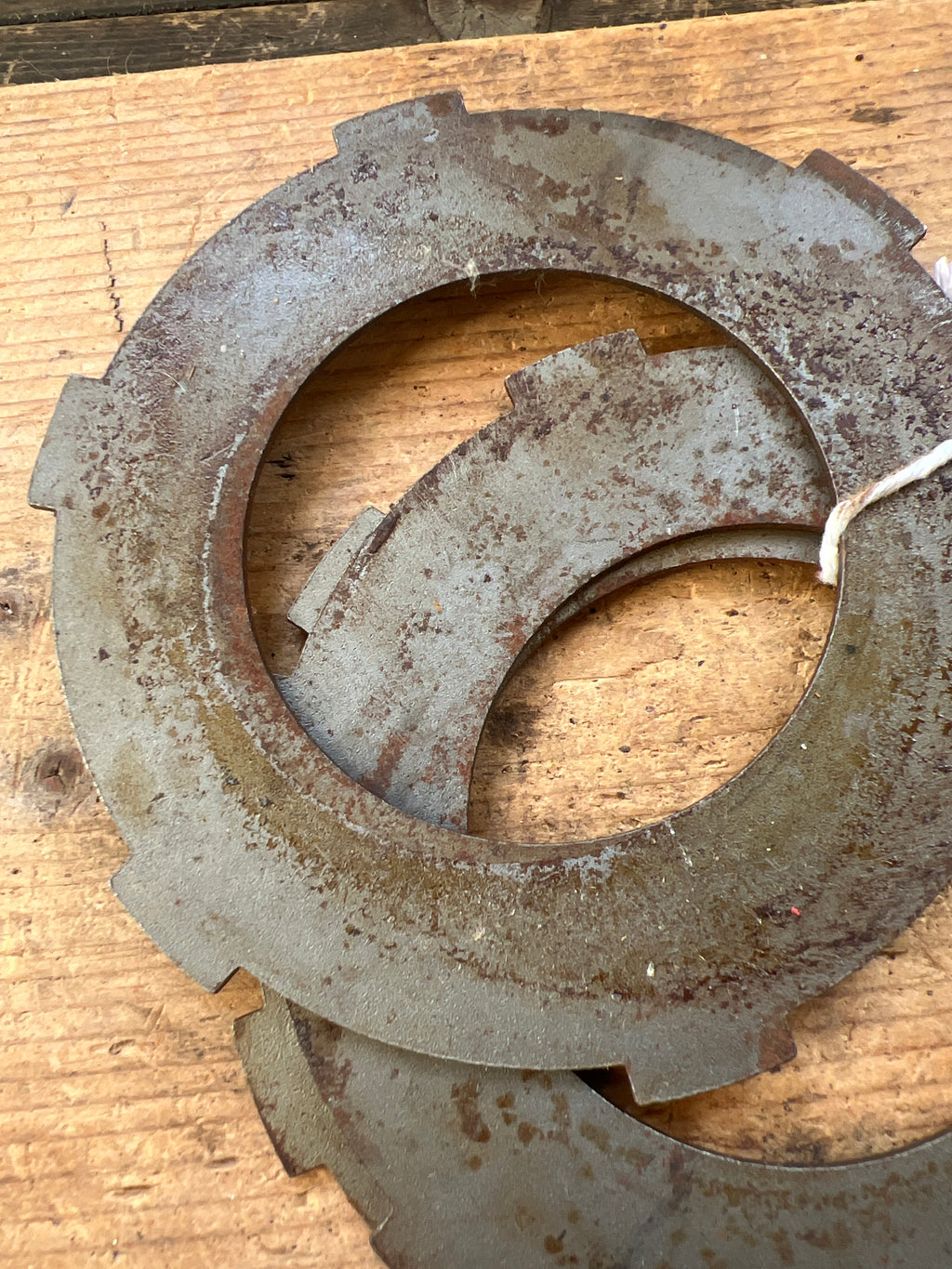 BSA Bantam 90-37 clutch plain plates set of 3