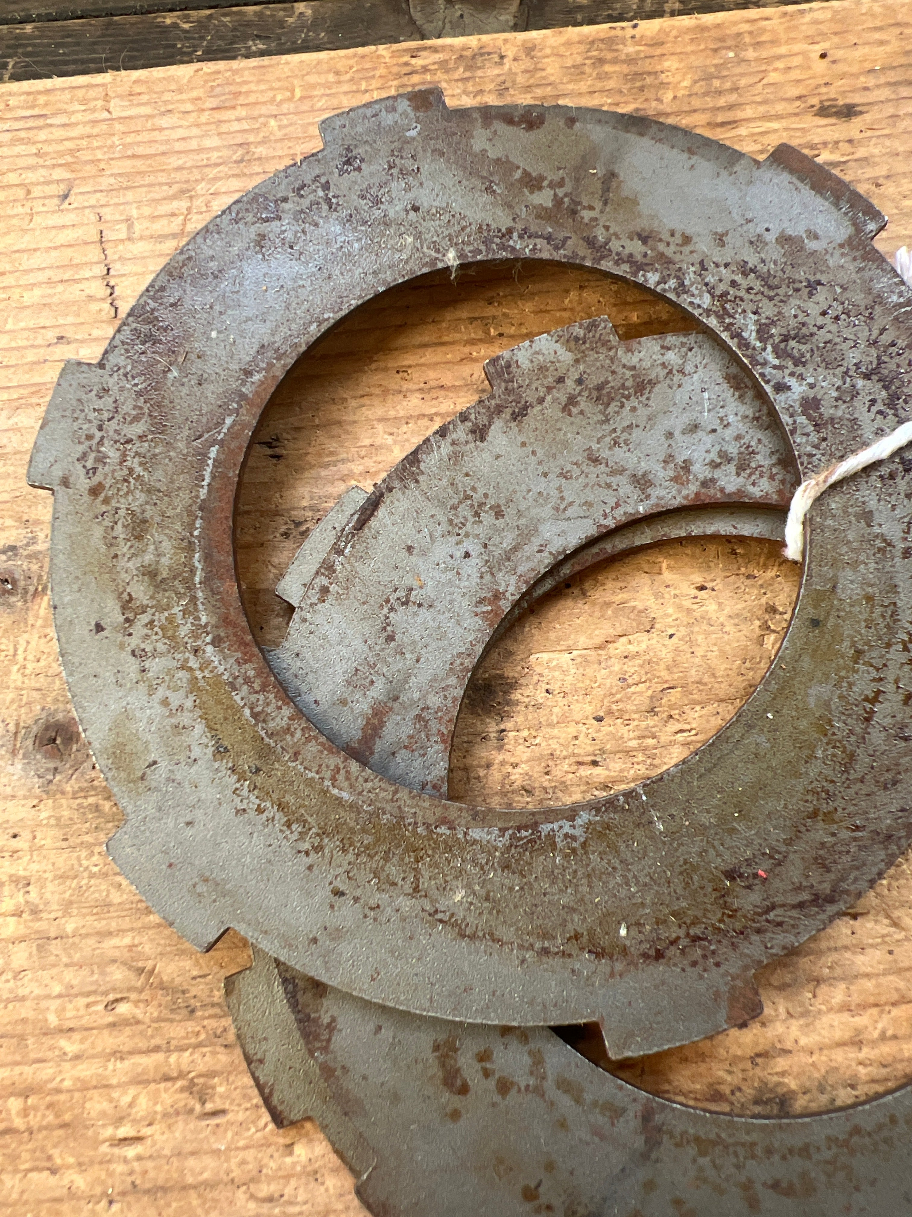 BSA Bantam 90-37 clutch plain plates set of 3