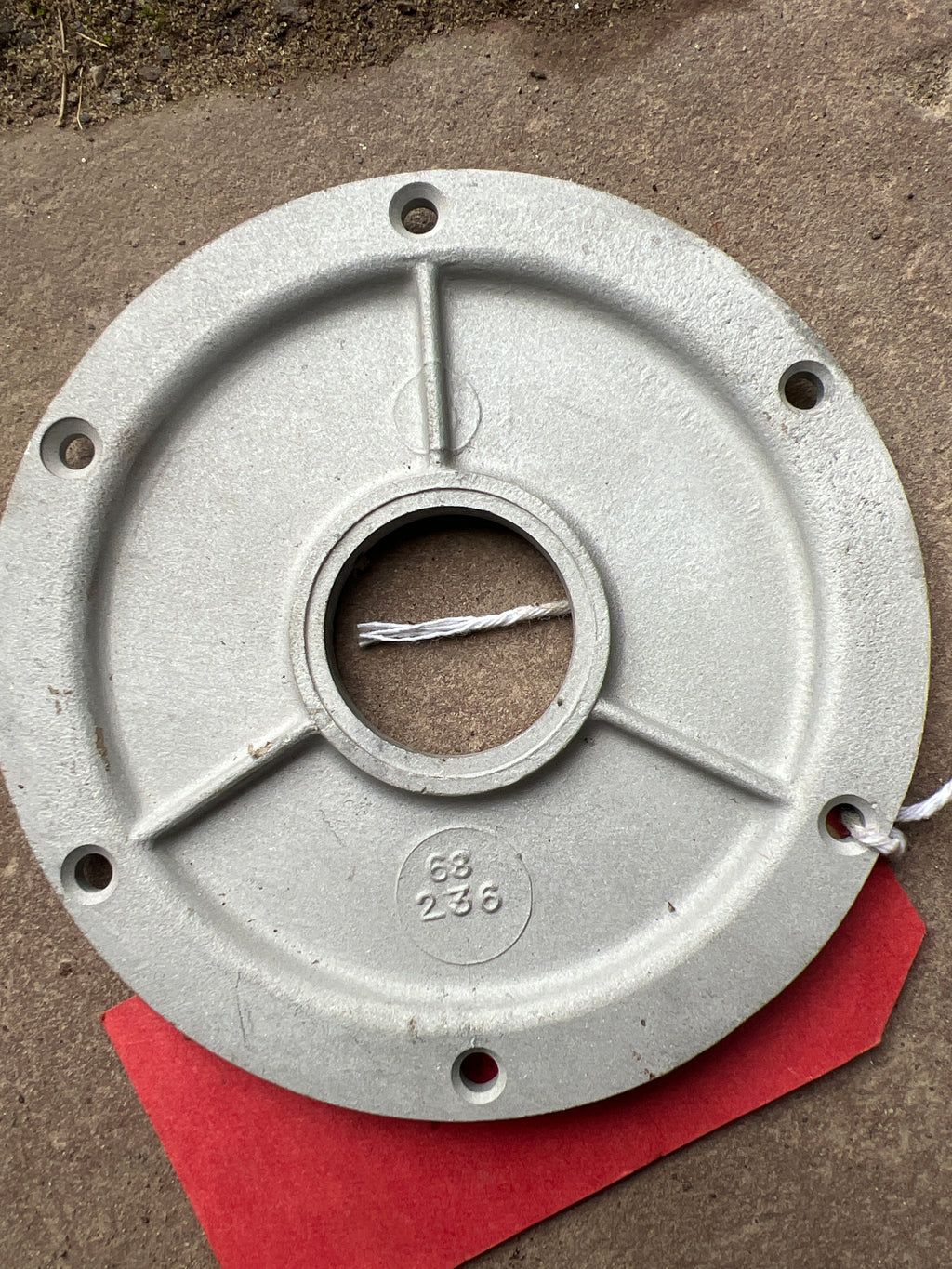 Triumph BSA gearbox sprocket cover plate 68-236