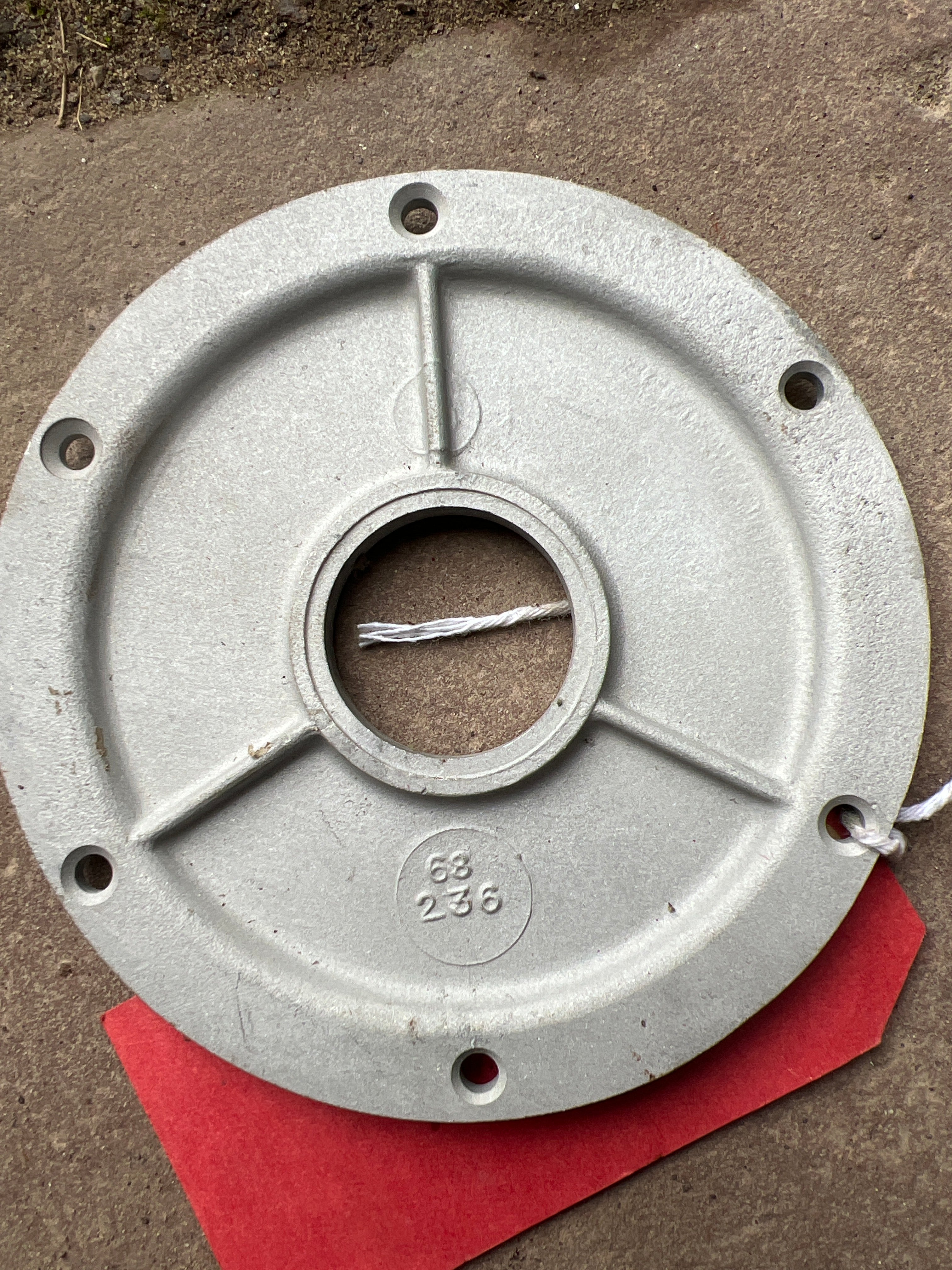 Triumph BSA gearbox sprocket cover plate 68-236