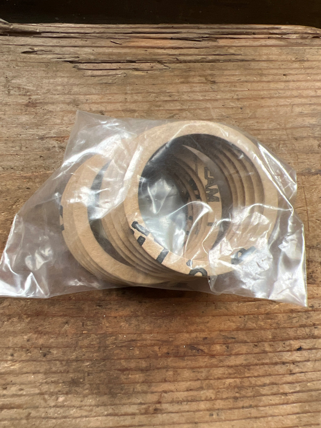 BSA oil tank & clutch cover inspection cap seals NOS 82-9076