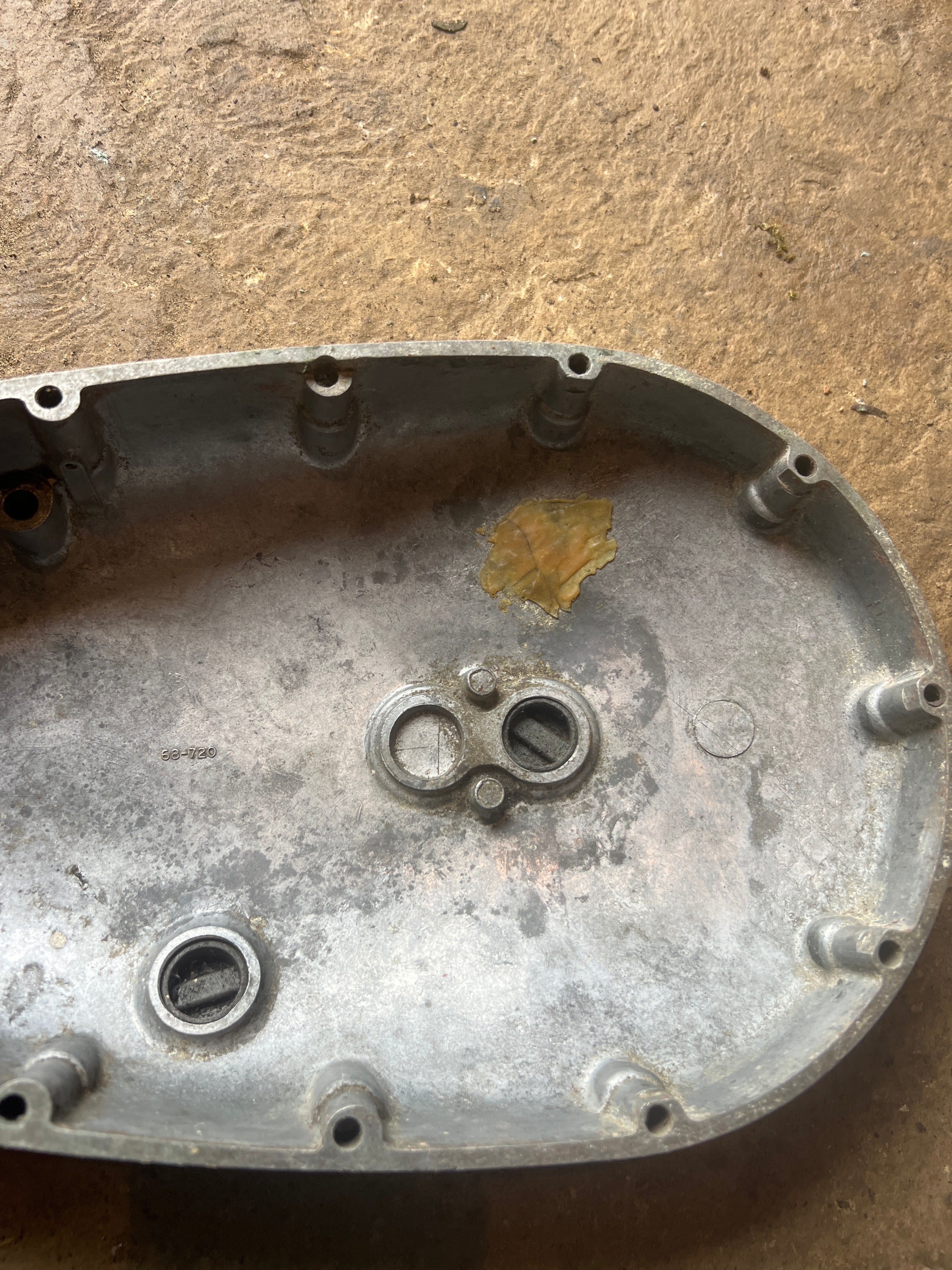 BSA A65 clutch cover 68-720