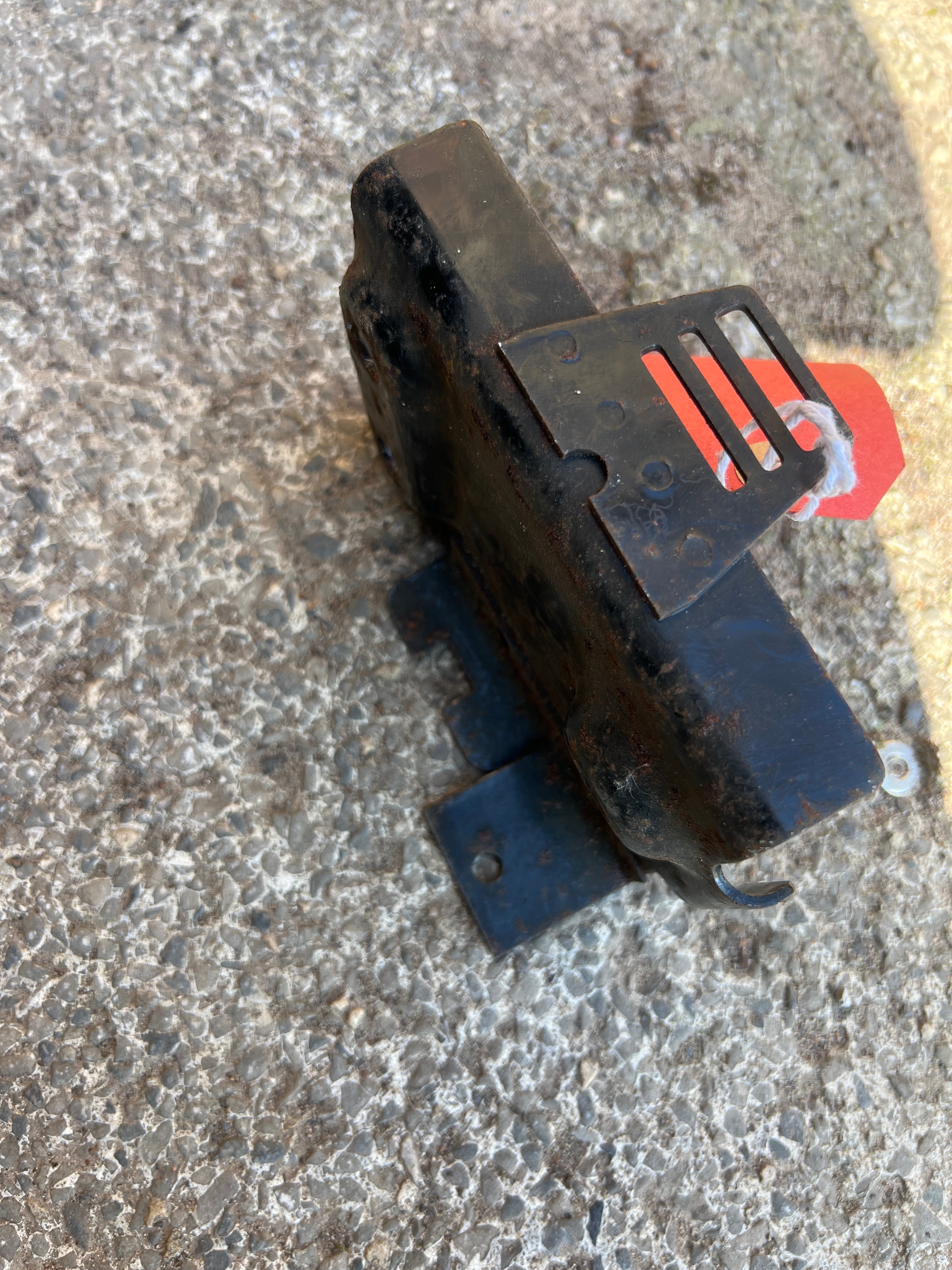 BSA B25 B44 pre oil frame battery tray NOS