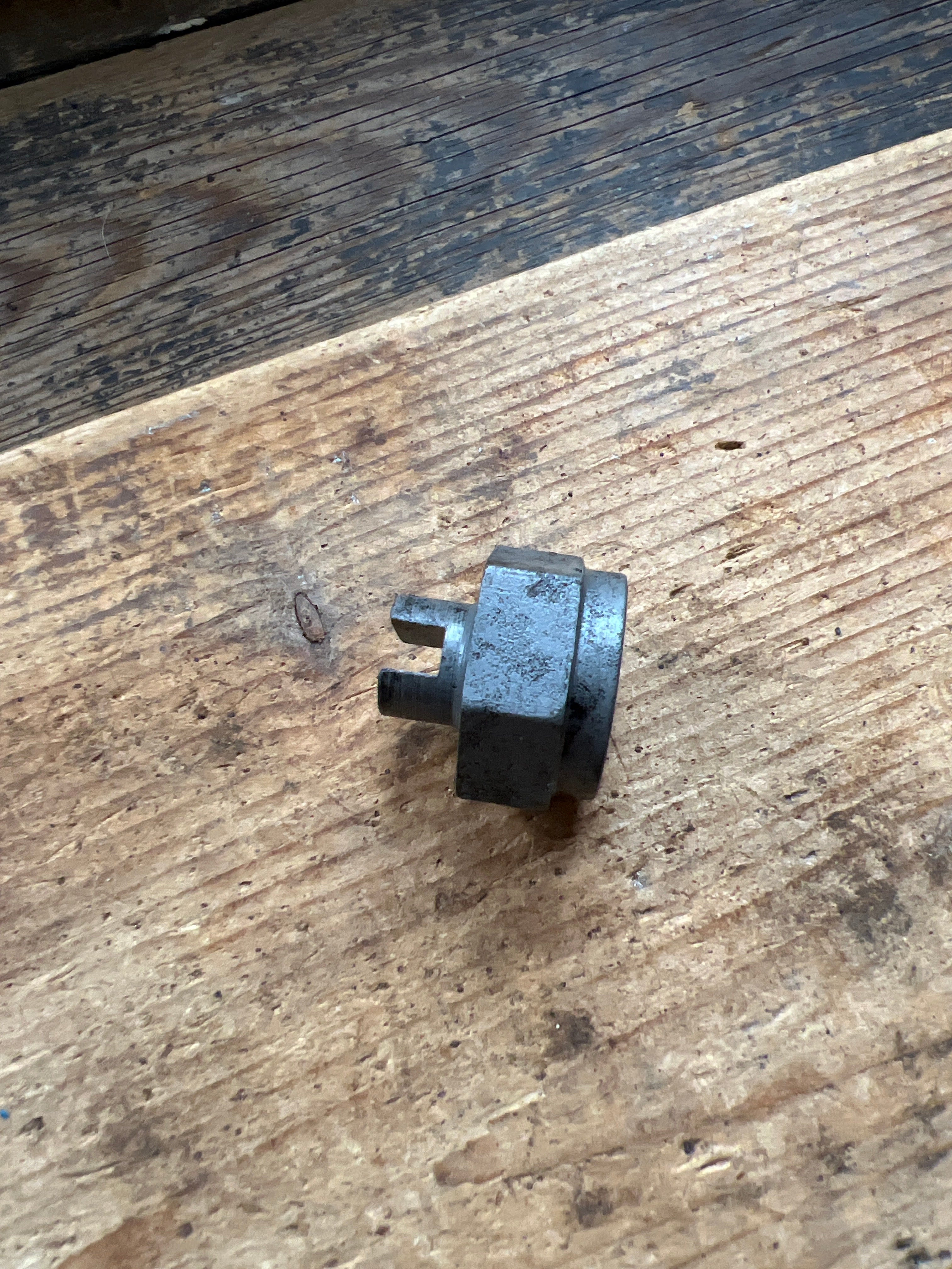 Norton Twins engine rev drive nut