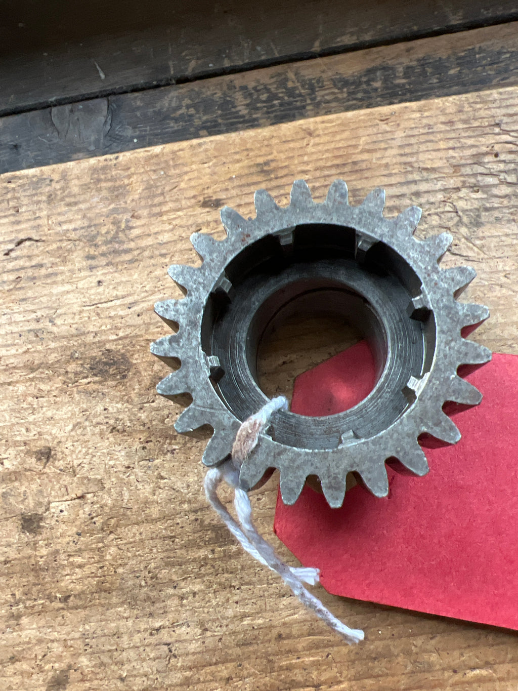 Triumph T917 4 speed gearbox mainshaft 3rd gear