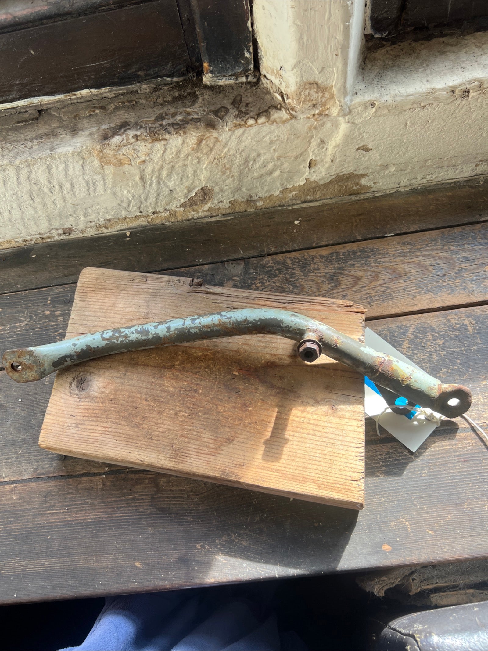 28-6732 BSA C12 Rear mudguard stay near side