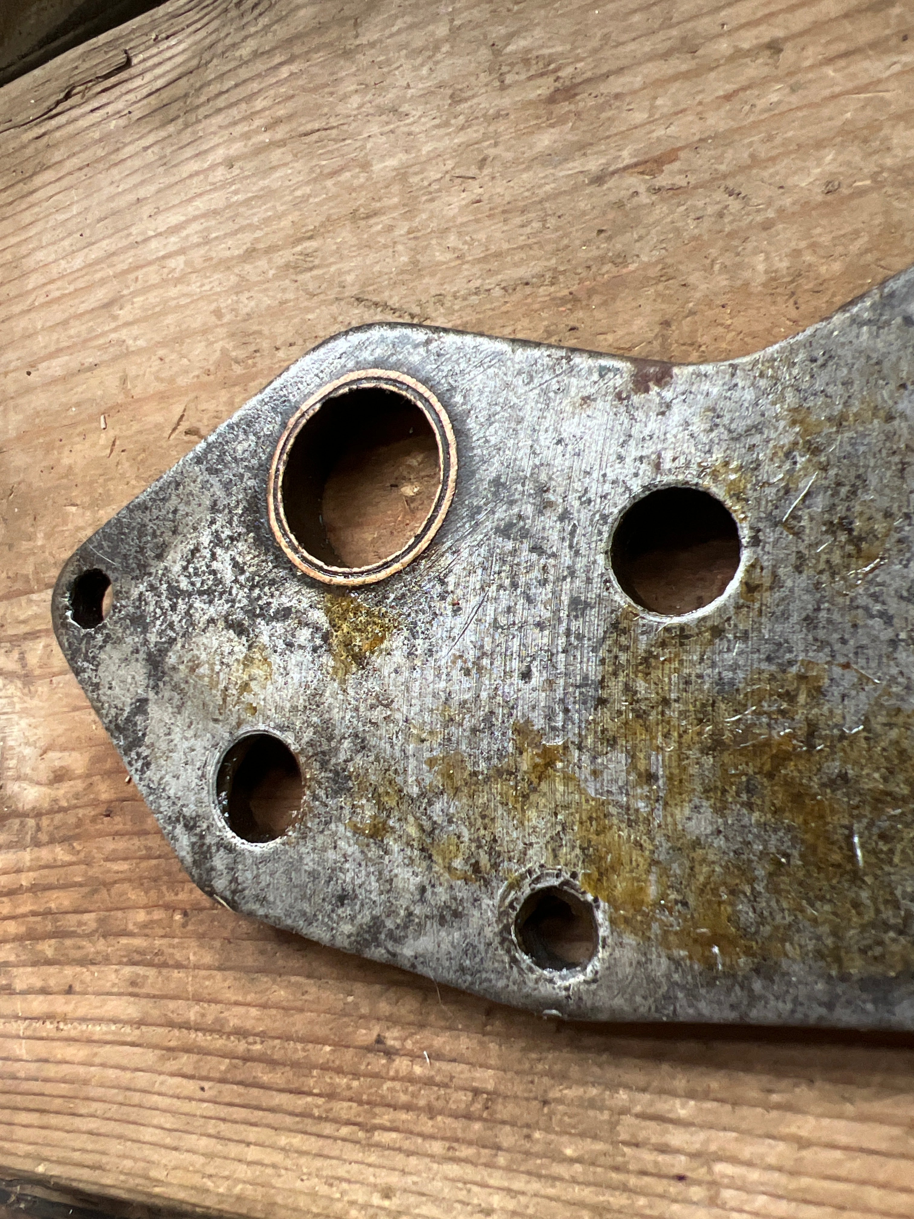 BSA B&M series engine timing plate with bush