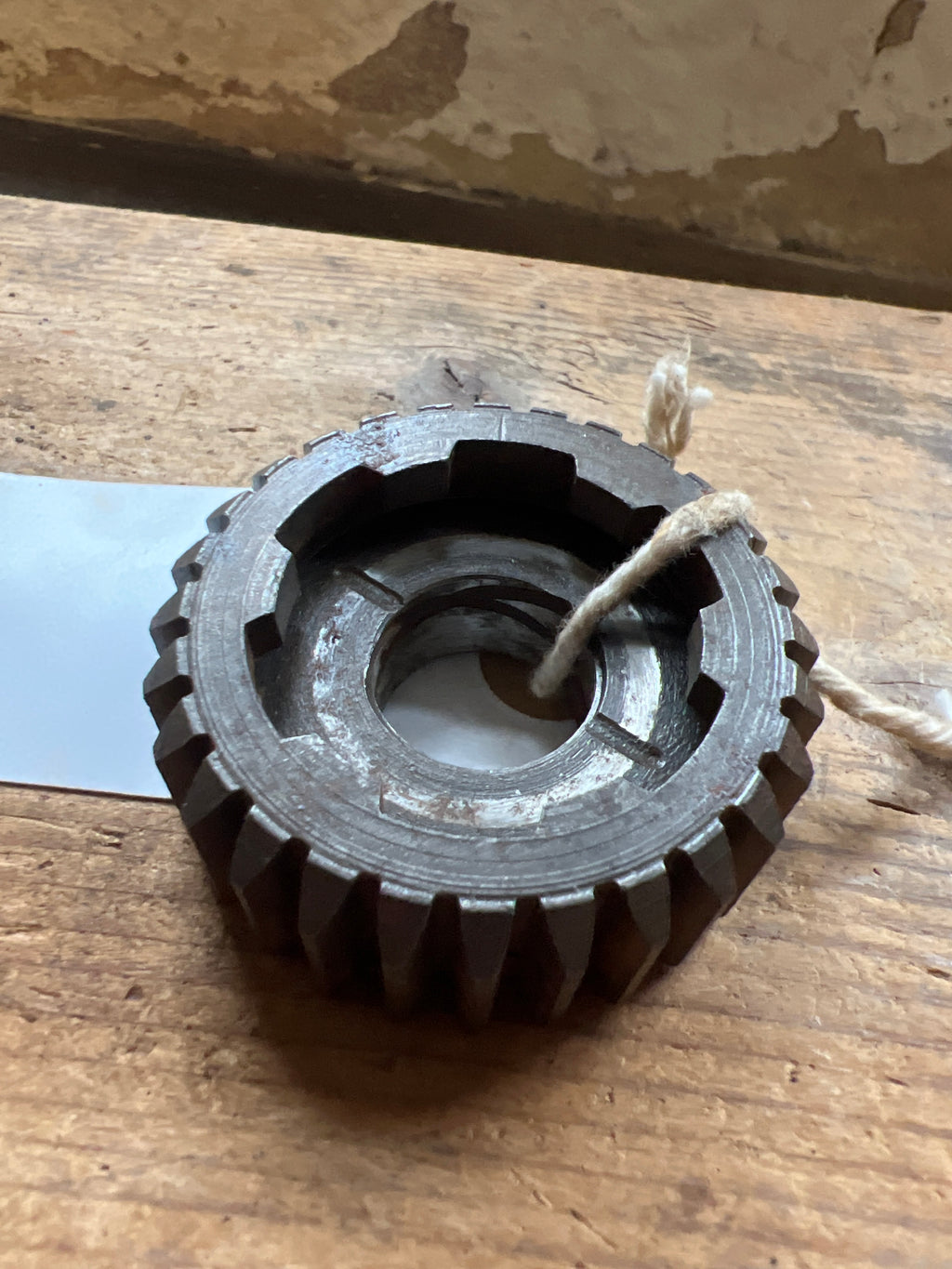 BSA C15 scrambler gearbox main shaft spinning gear 40-3131