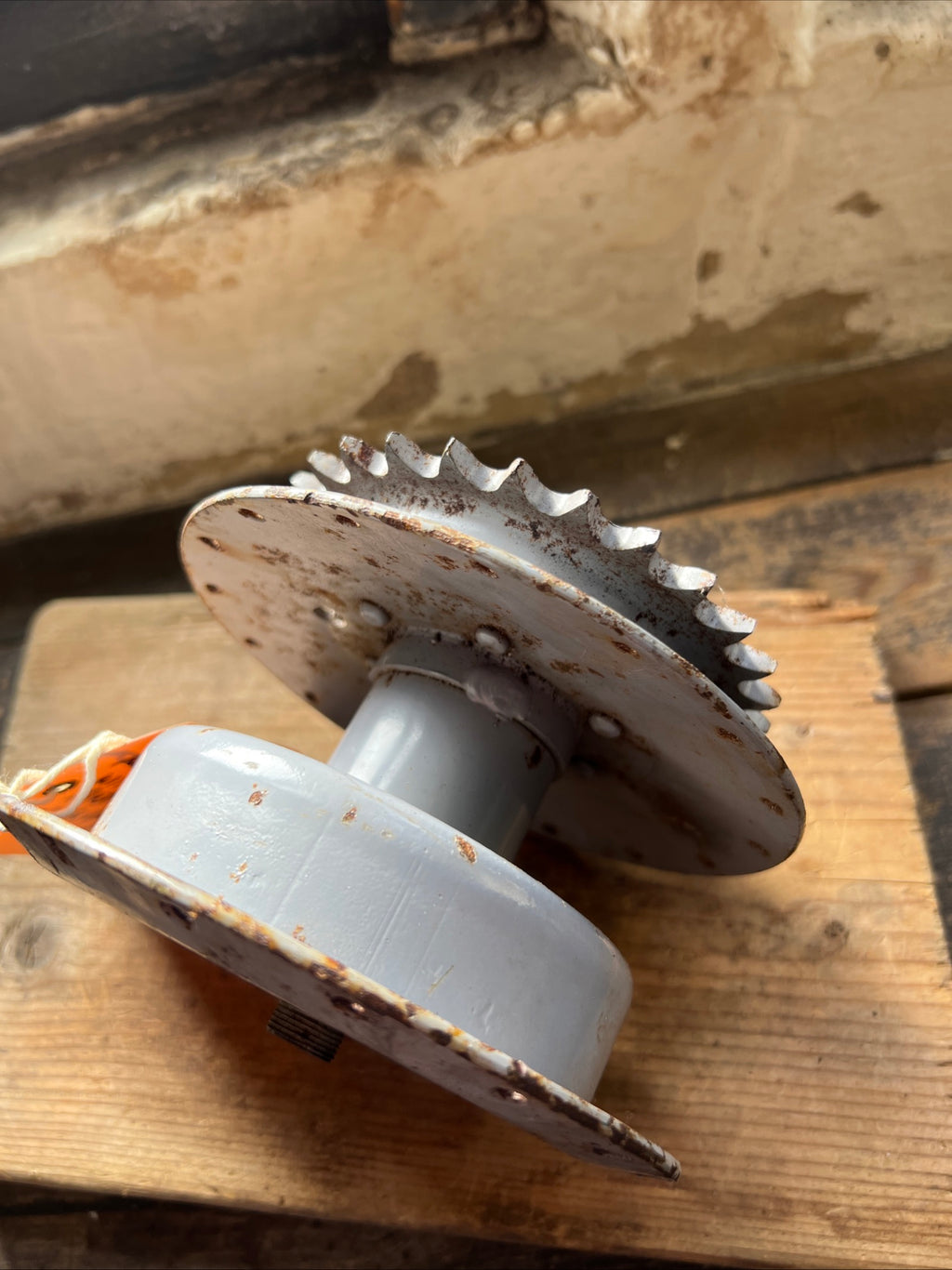BSA Dandy 70 rear wheel hub with sprocket and sprocket & bearings