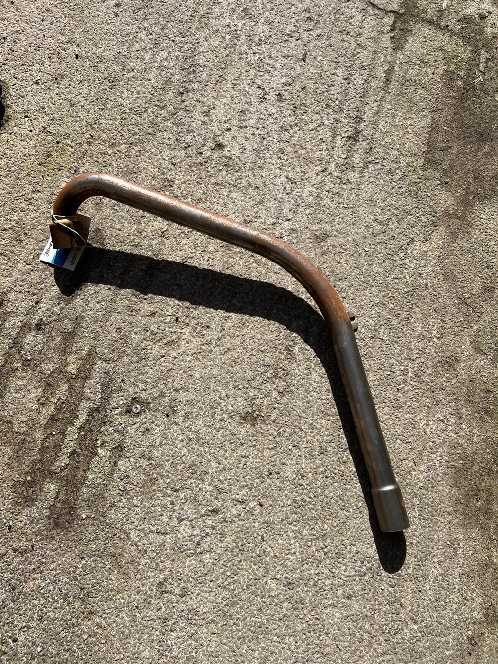 Velo viper venom swept back exhaust pipe