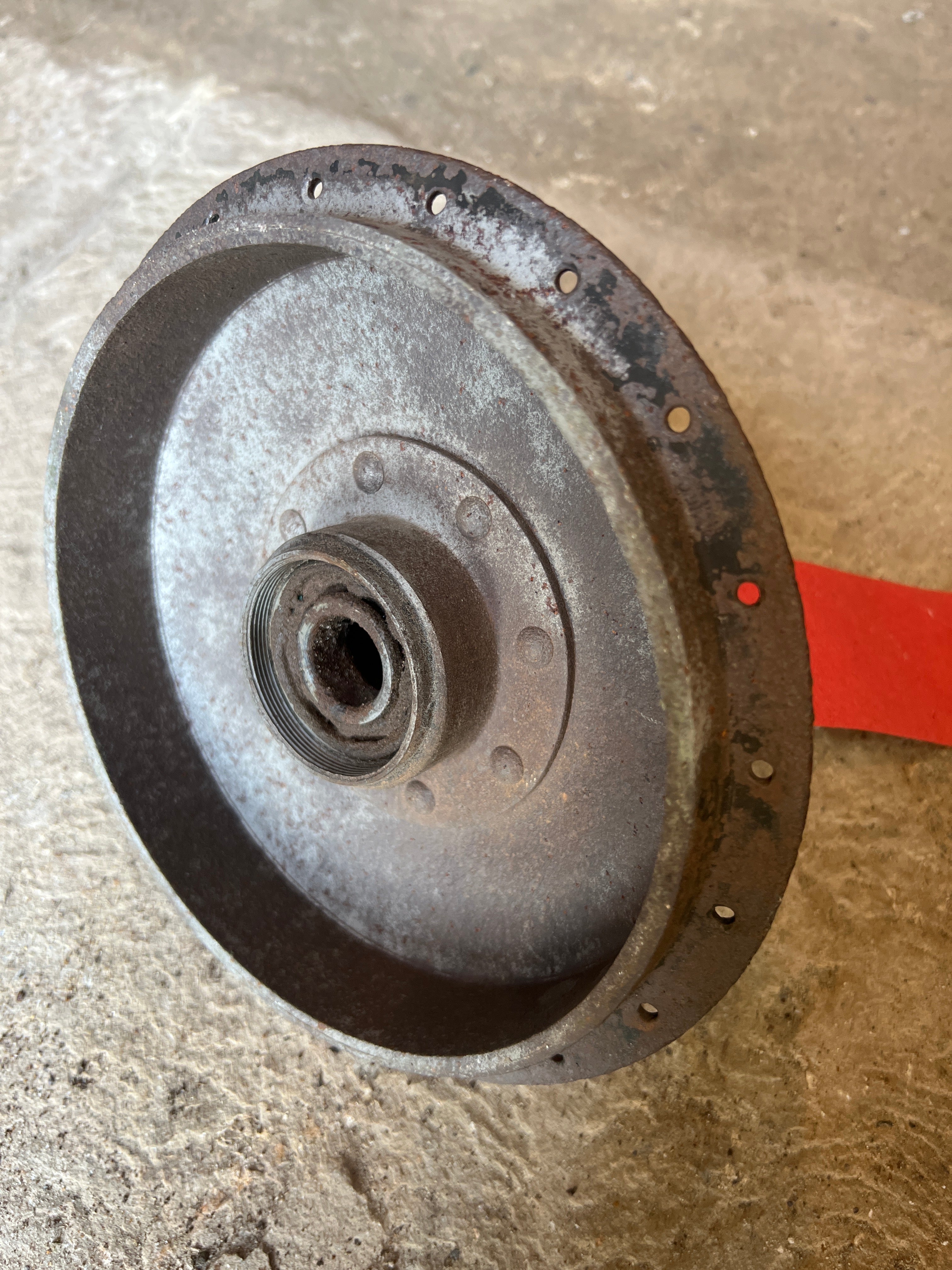 BSA 7” single sided front hub