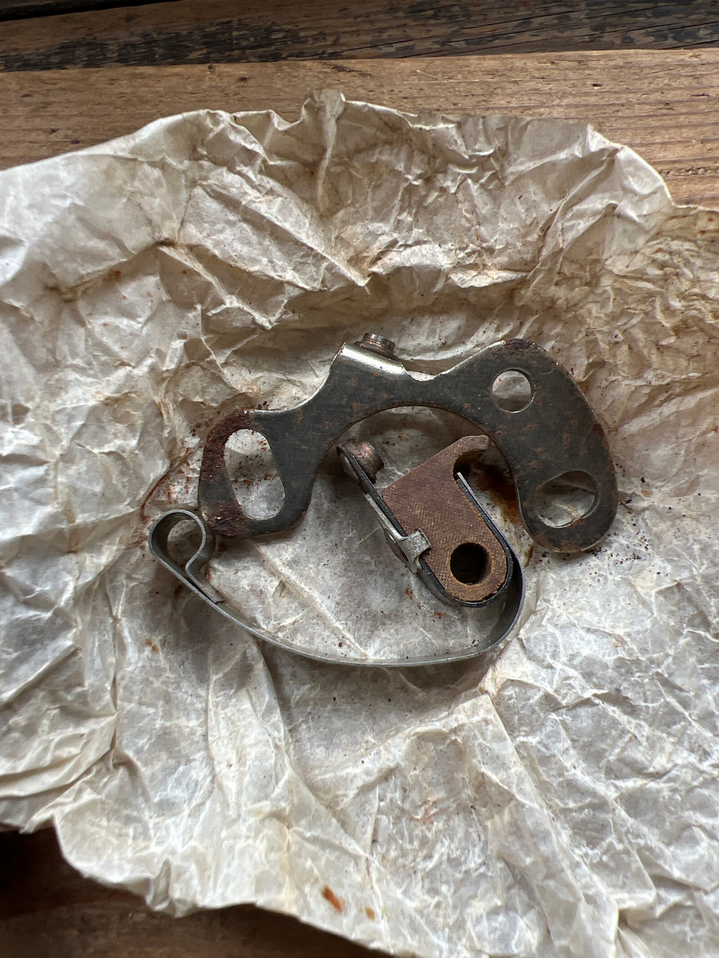 BSA C10 C11 distributor points NOS