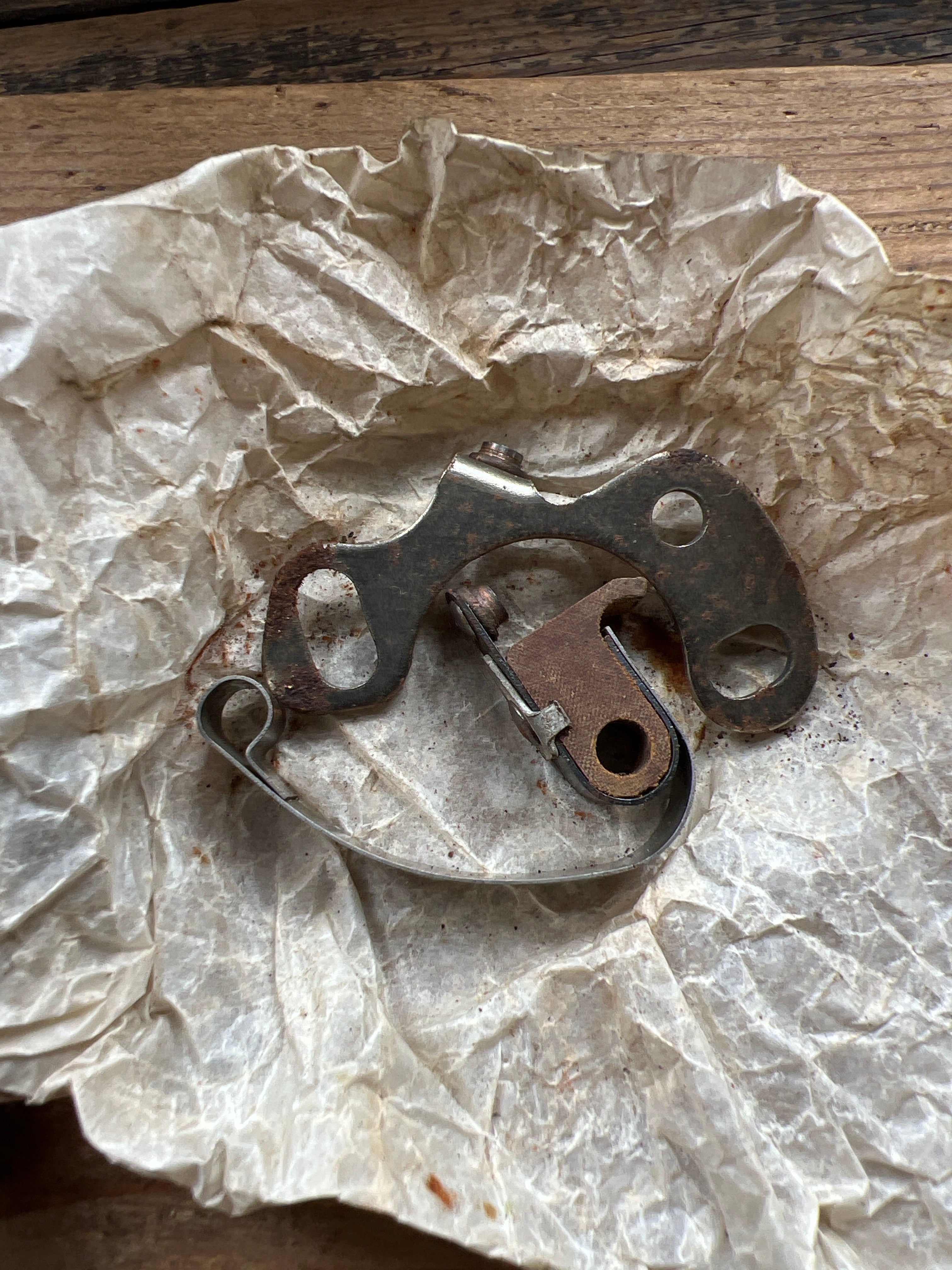 BSA C10 C11 distributor points NOS