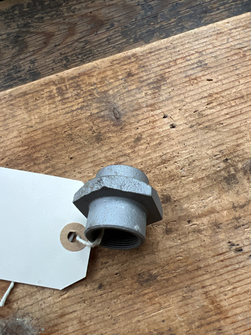 Norton short Road holder fork top lower stepped nut