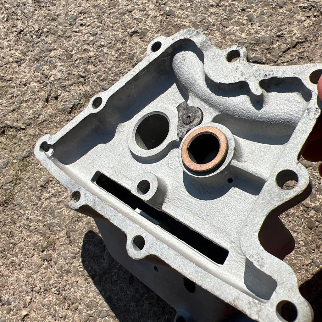 Triumph Tigress BSA Sunbeam kickstart & gear change alloy main housing & outer cover