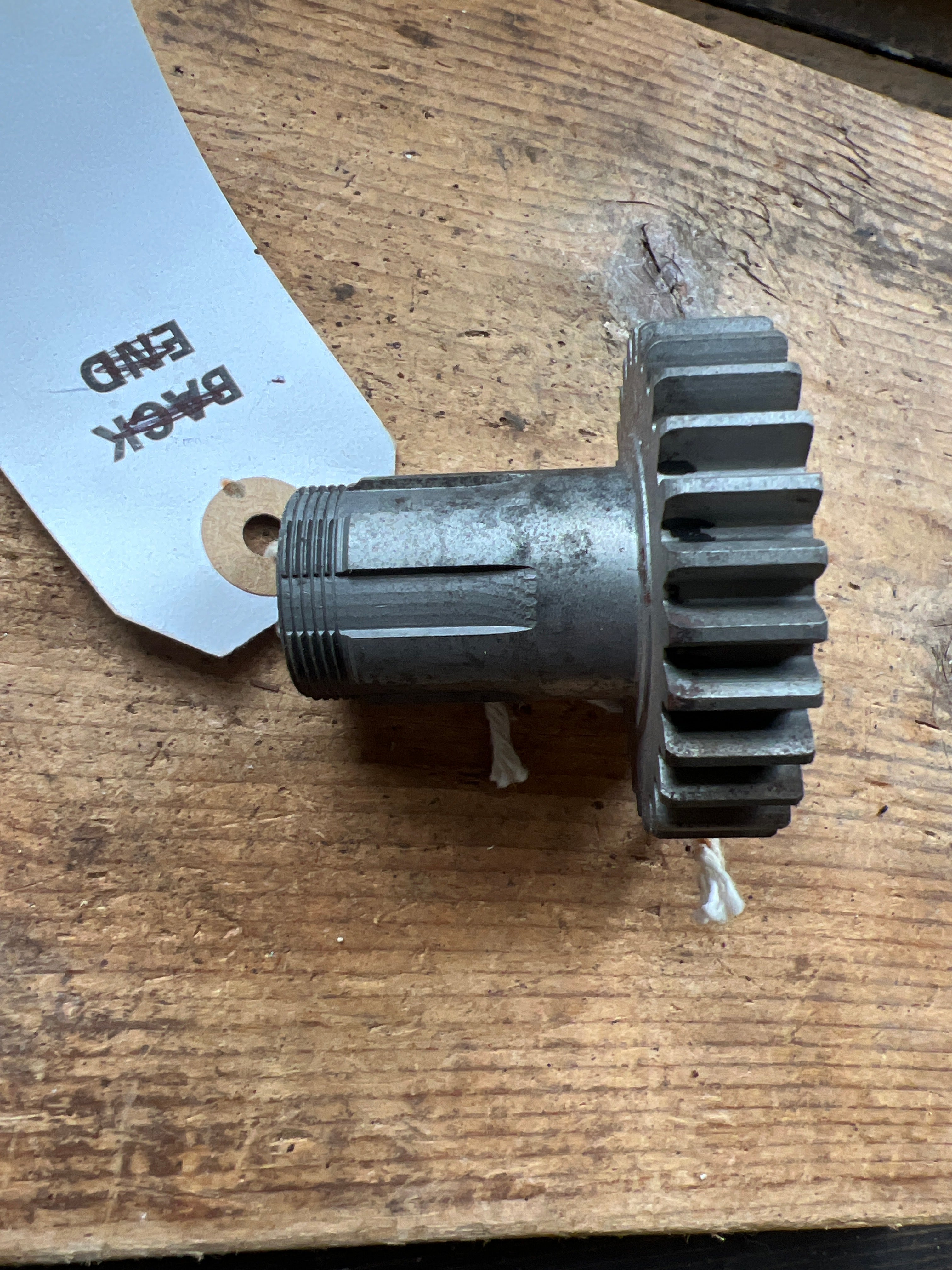 Triumph T1078 Early Tiger Cub gearbox mainshaft sleeve gear