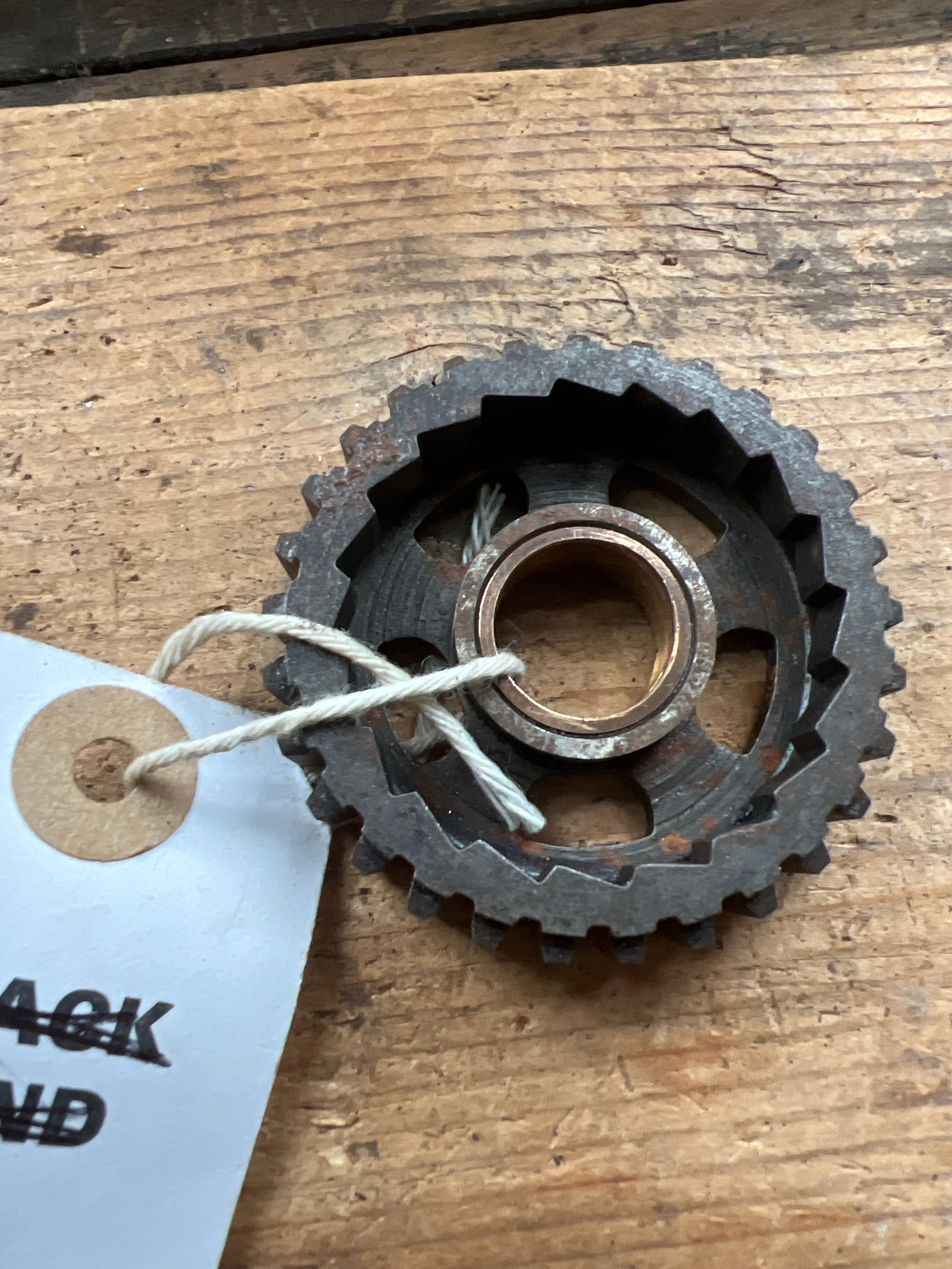 Triumph T1095 Tiger Cub gearbox Layshaft kickstart low gear 29 Tooth NOS