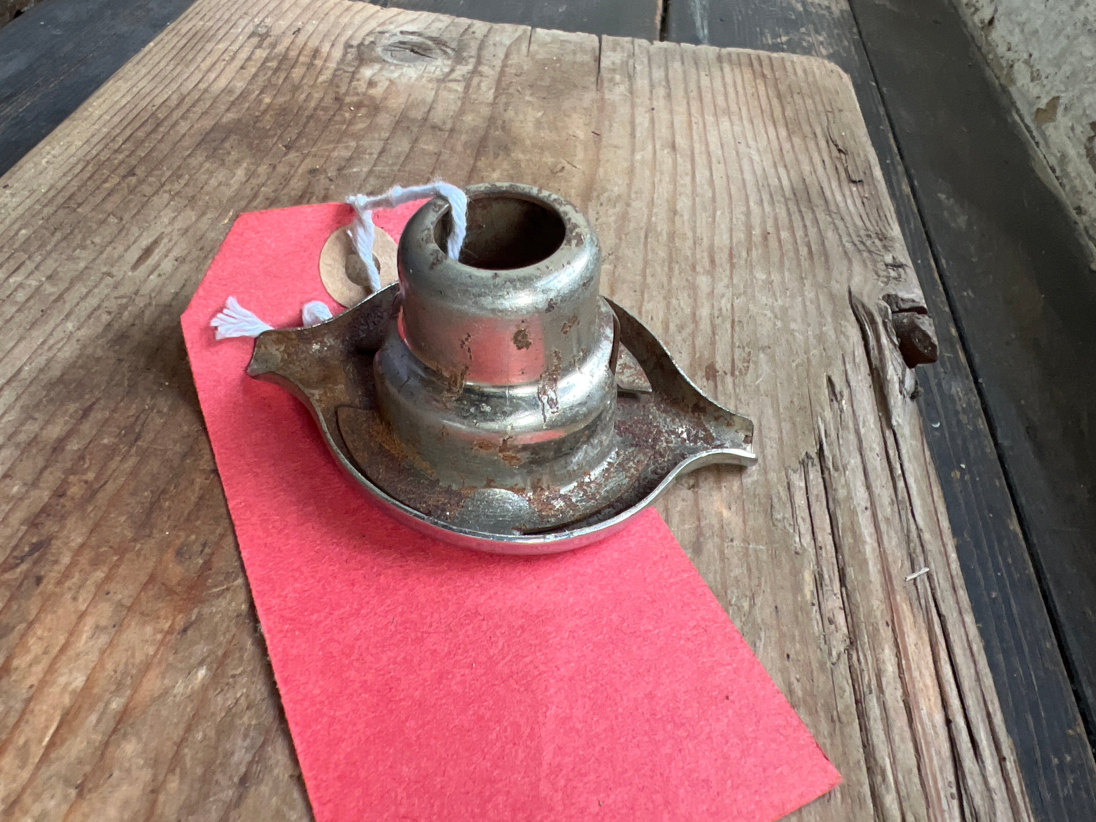 BSA B50SS A65 petrol tank chrome centre bearing holder