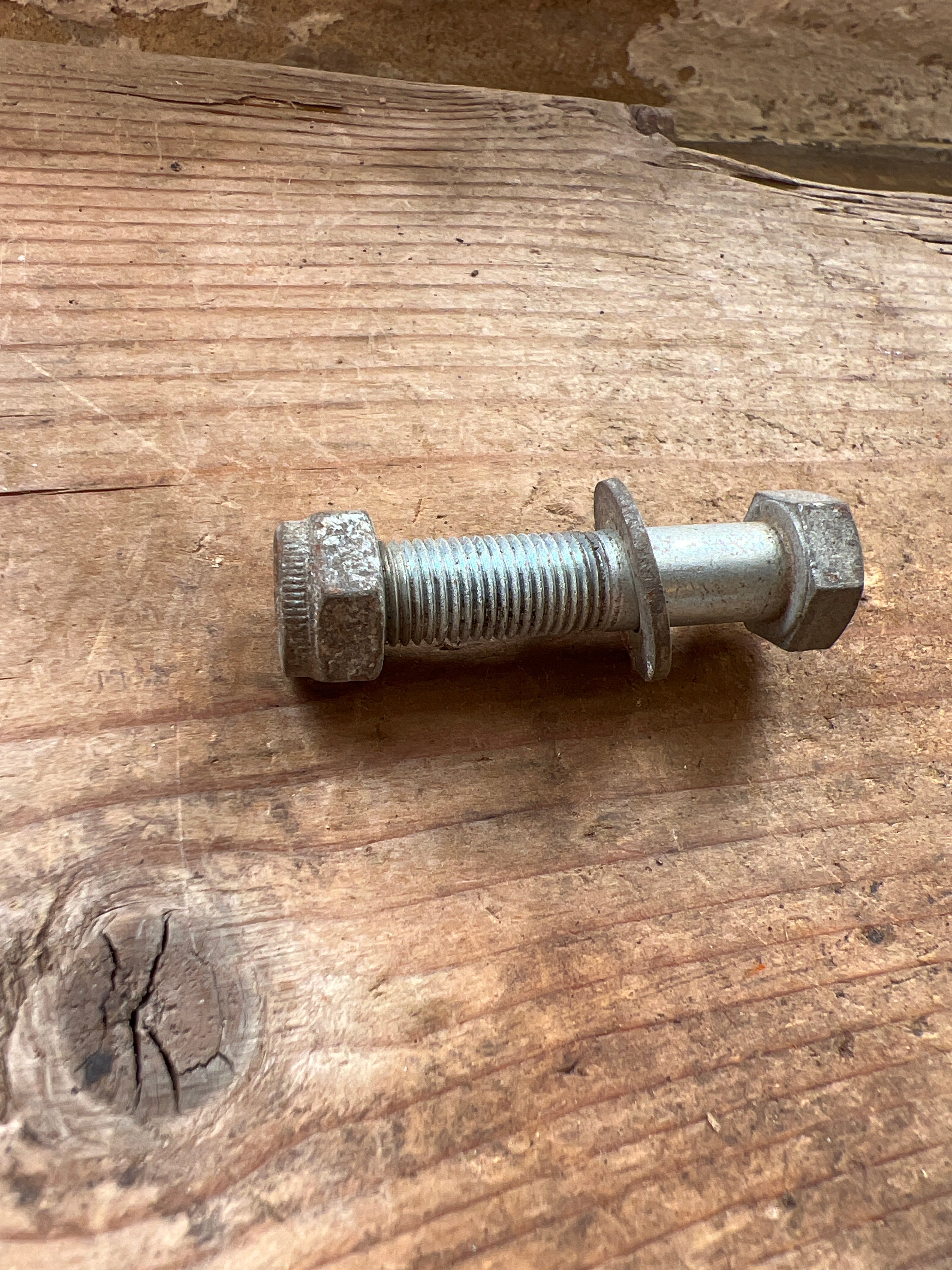Triumph BSA conical fork top yoke pinch bolt & nut NOS