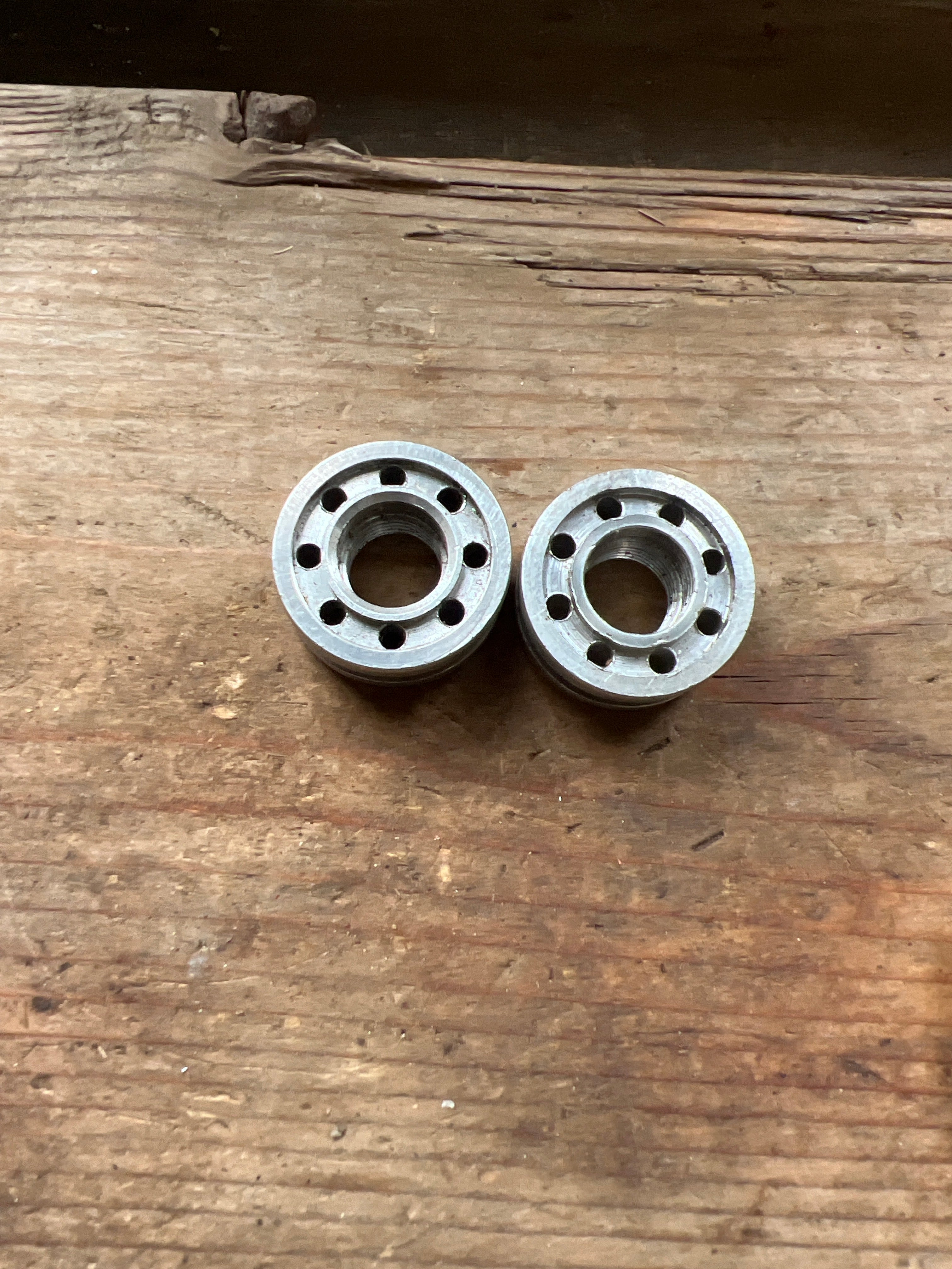 Triumph Alloy fork valves NOS