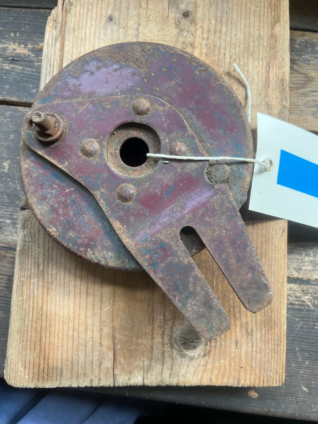 90-6169 BSA D5 Bantam early swinging arm rear brake plate
