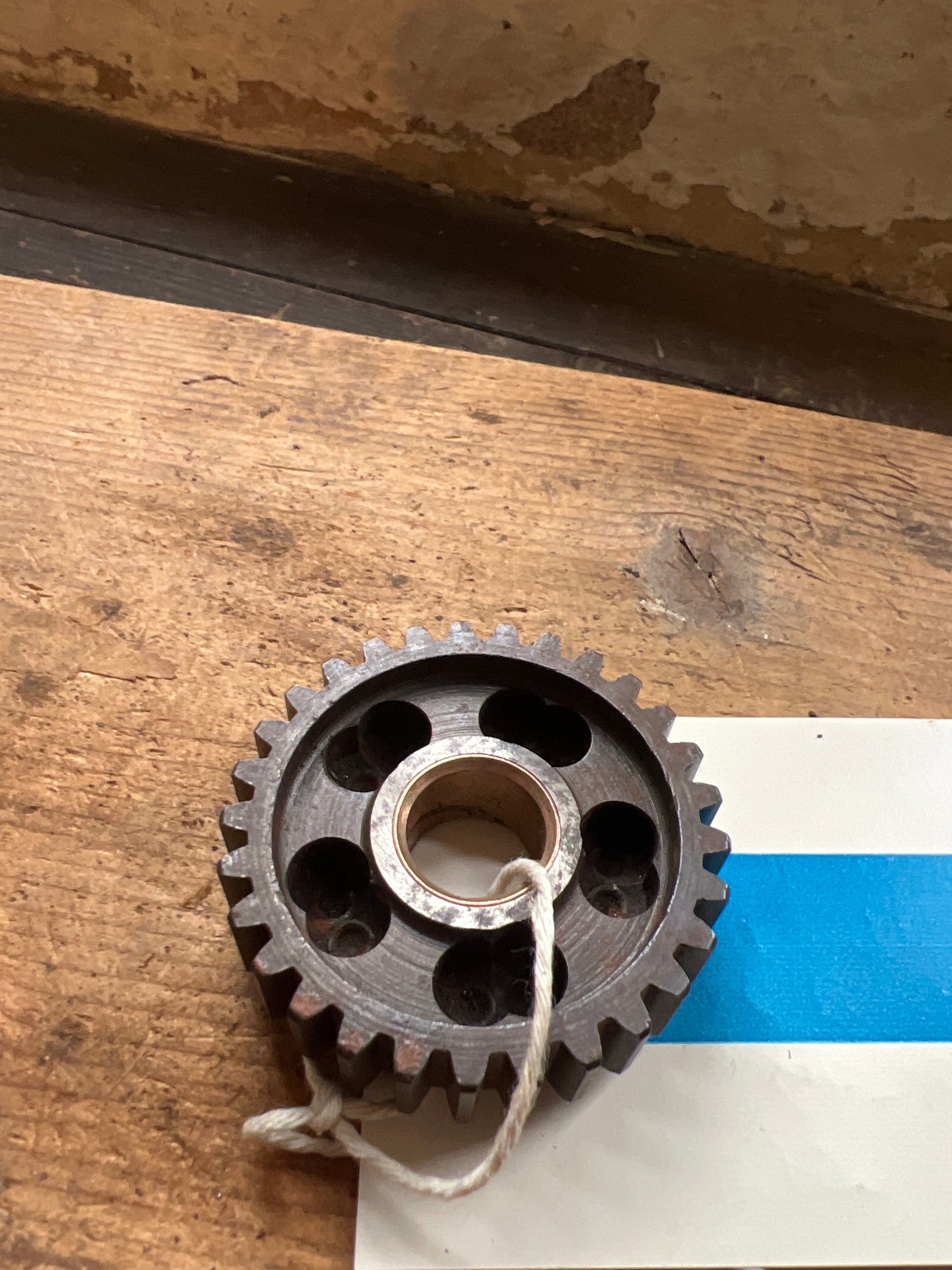 BSA B25 B44 late C15 points on side spinning gear 40-3295