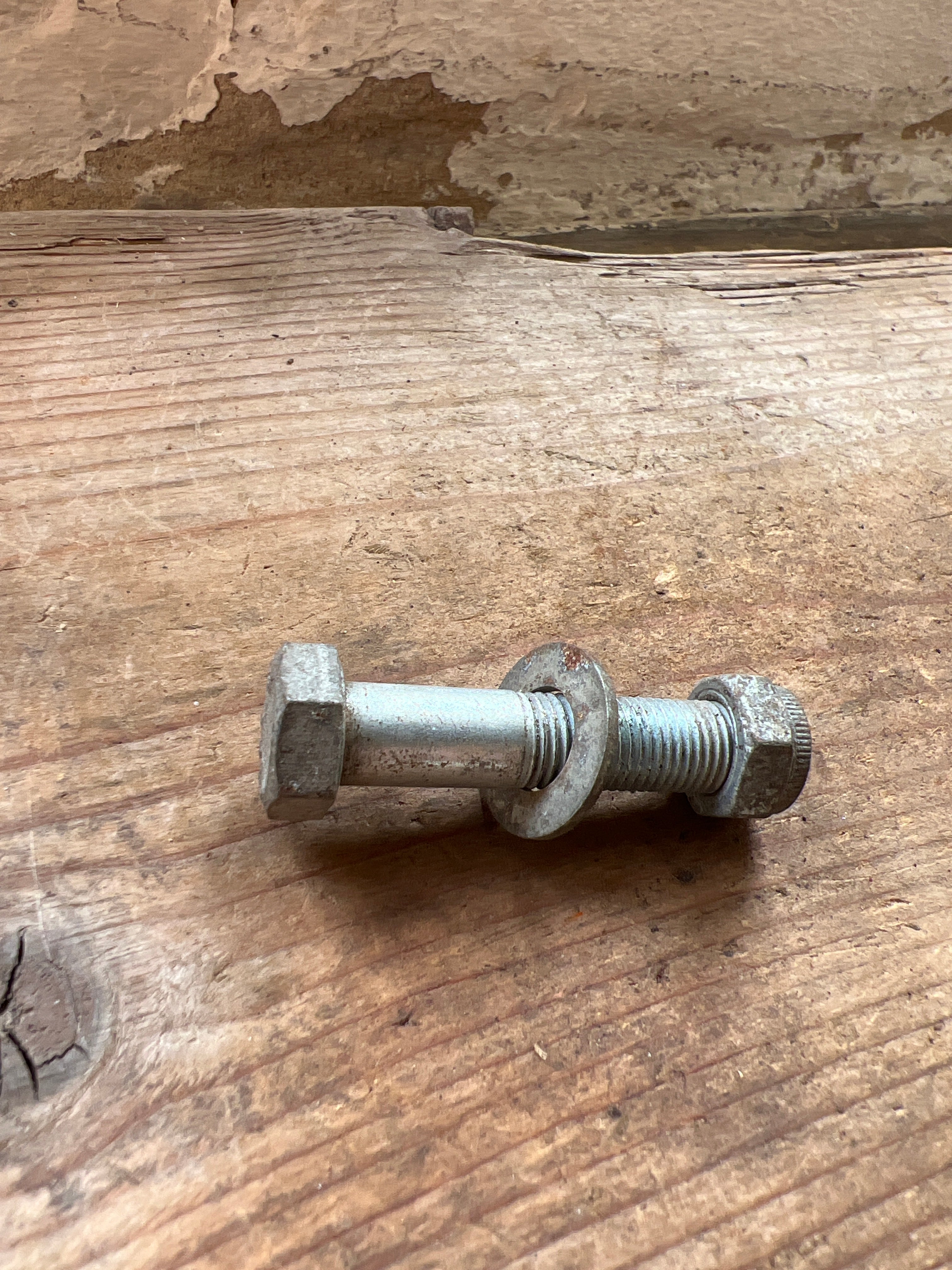 Triumph BSA conical fork top yoke pinch bolt & nut NOS
