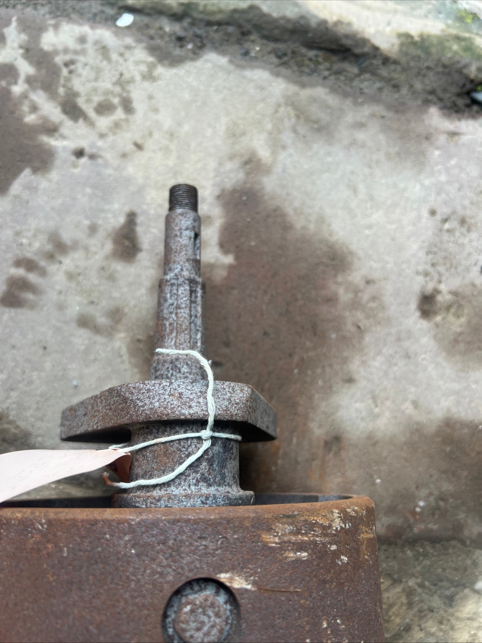 BSA A50 crankshaft with flywheel used