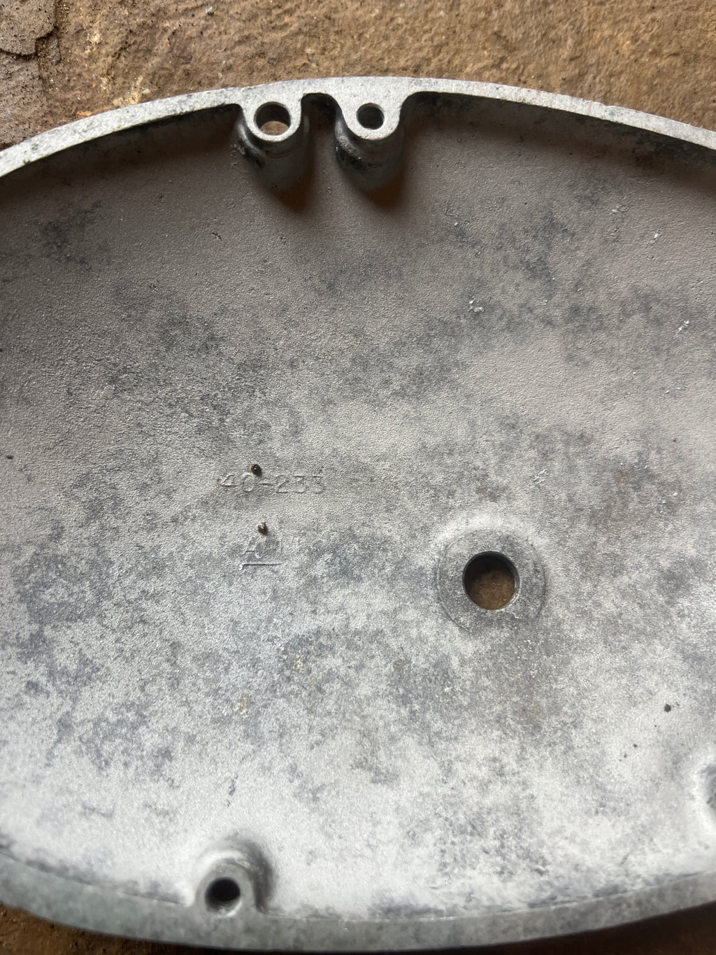 BSA C15 B40 distributor type outer timing cover 40-233