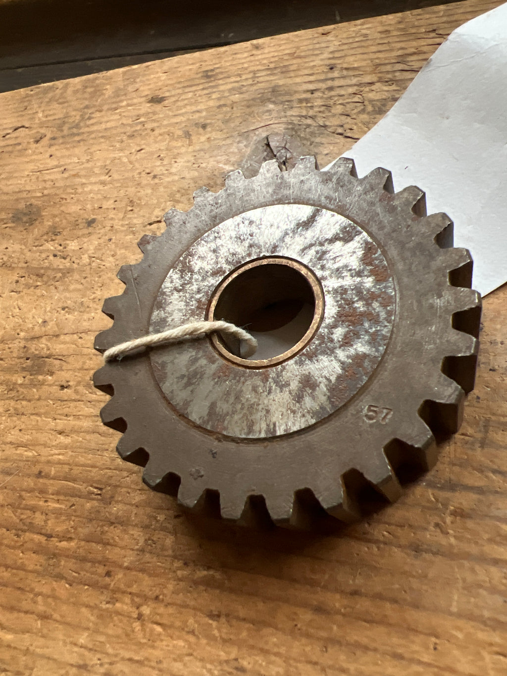 BSA B25 B44 B50 late gearbox Layshaft 1st along spinning gear 57-3874