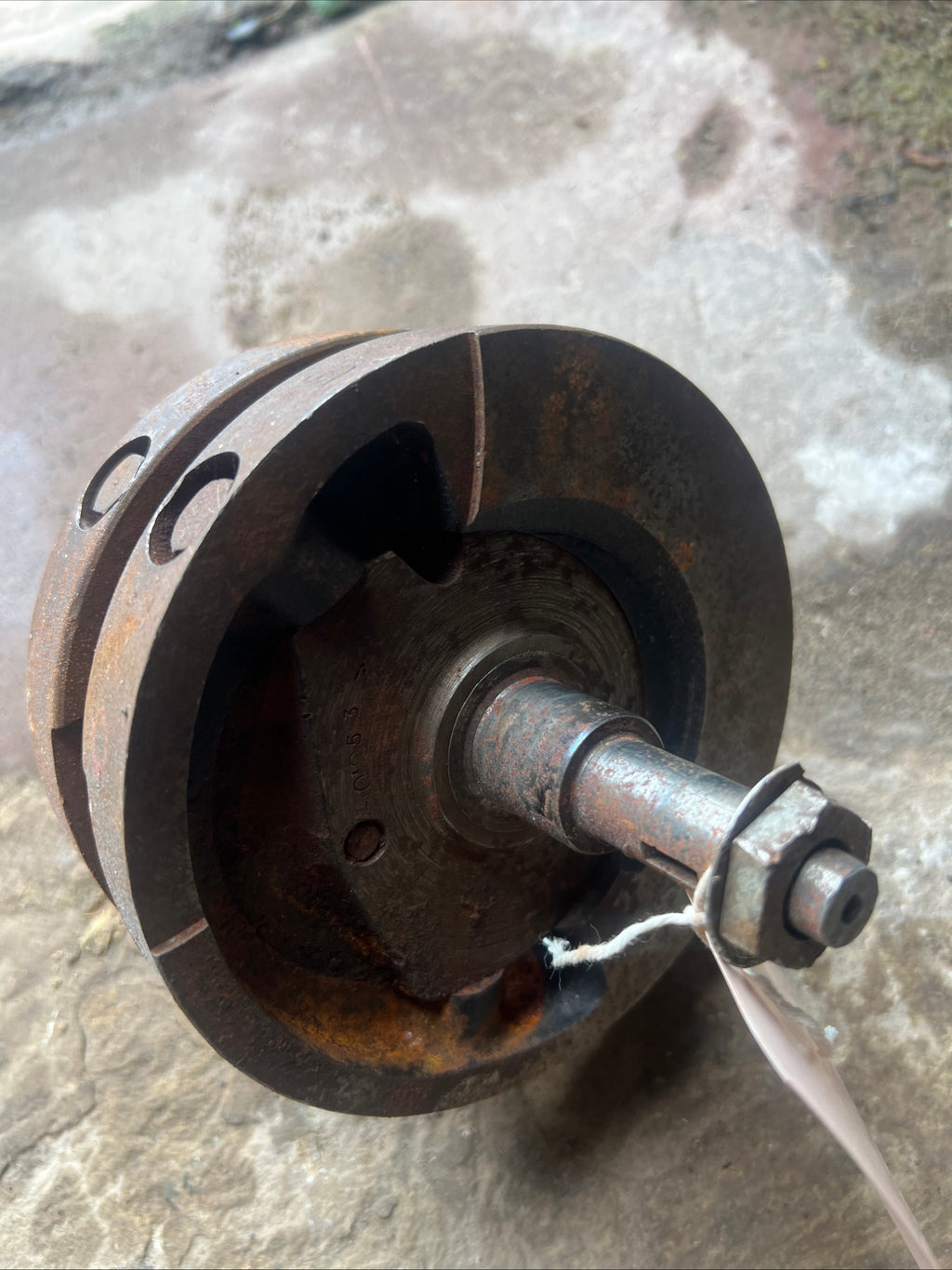 BSA B25 crank shaft