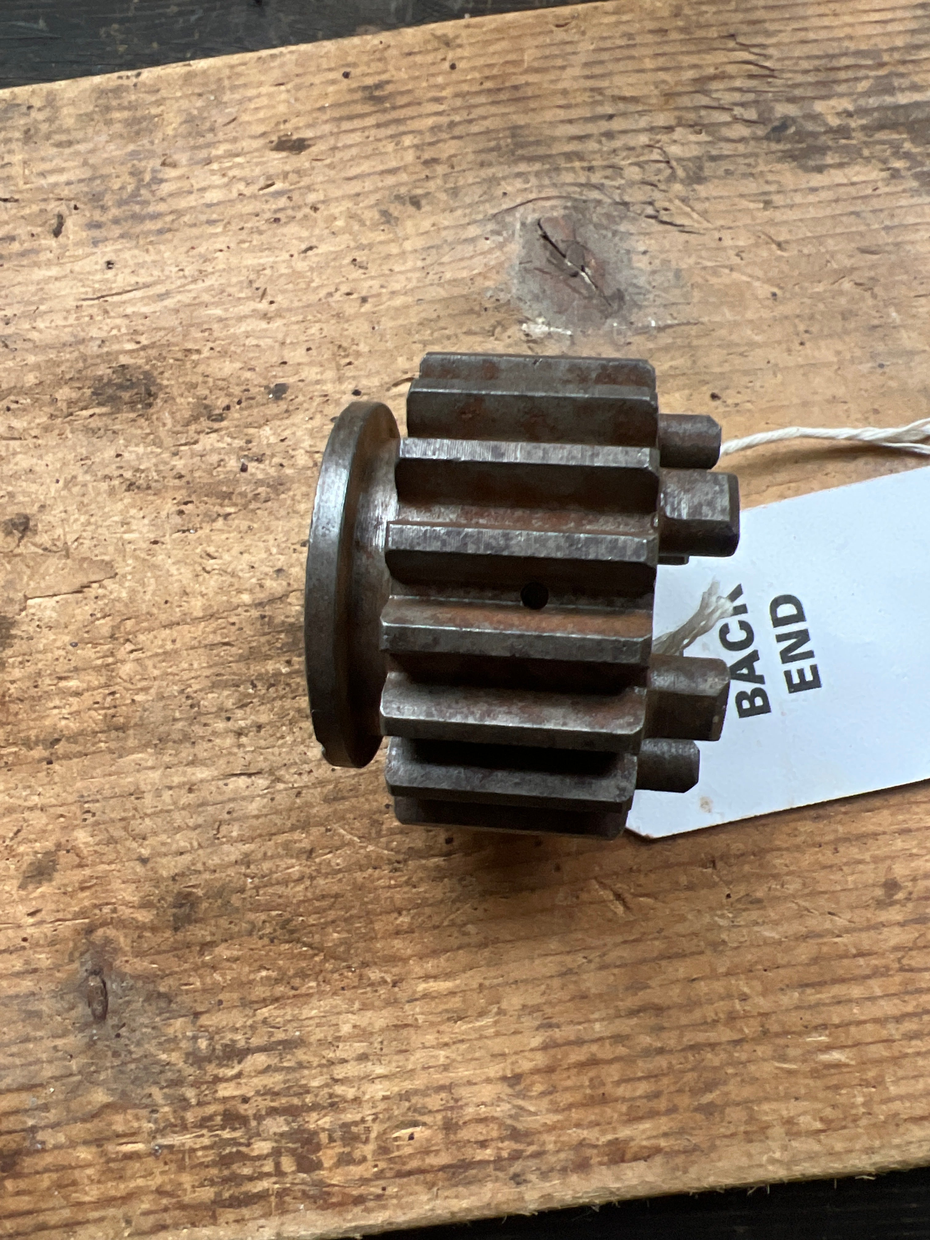 BSA A10 A7 plunger & swinging arm 19T gear std Layshaft 2nd 67-3198
