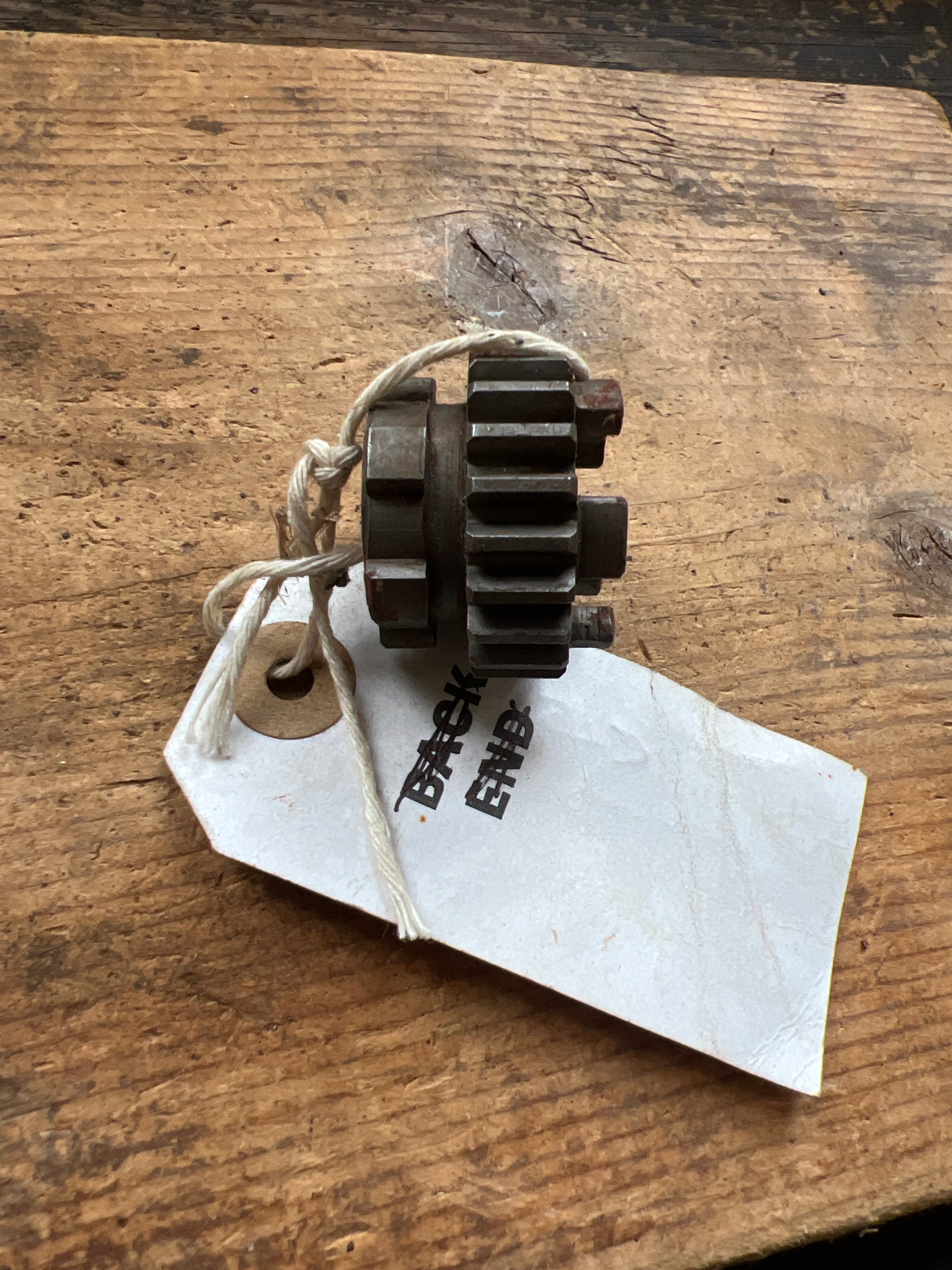 BSA Bantam 90-1691 21 Tooth 4 speed bantam layshaft sliding