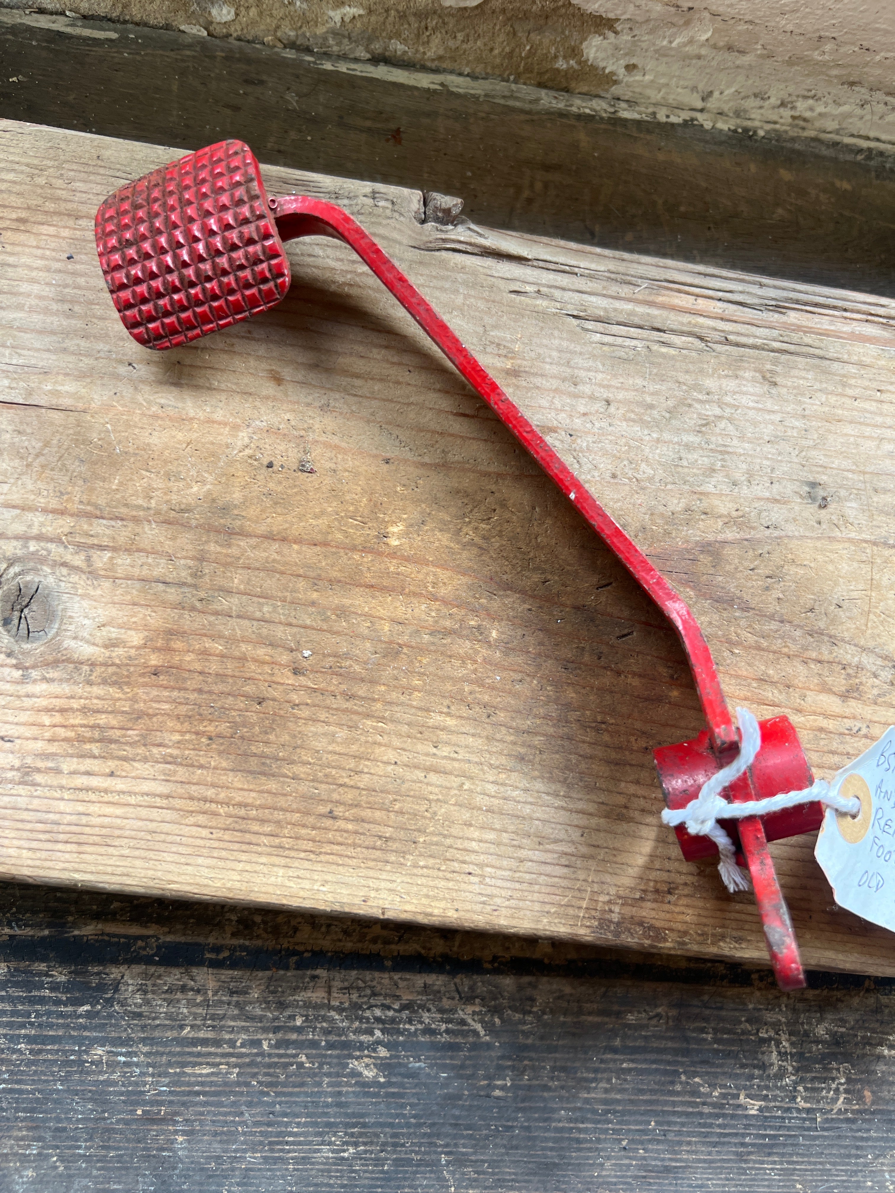 BSA Bantam rigid & plunger frame rear brake foot pedal NOS