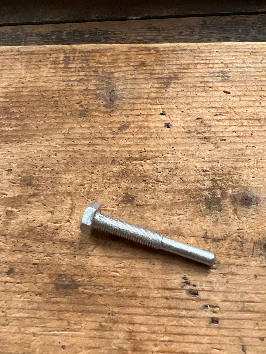 Triumph Triple throttle adjusting screw E9252