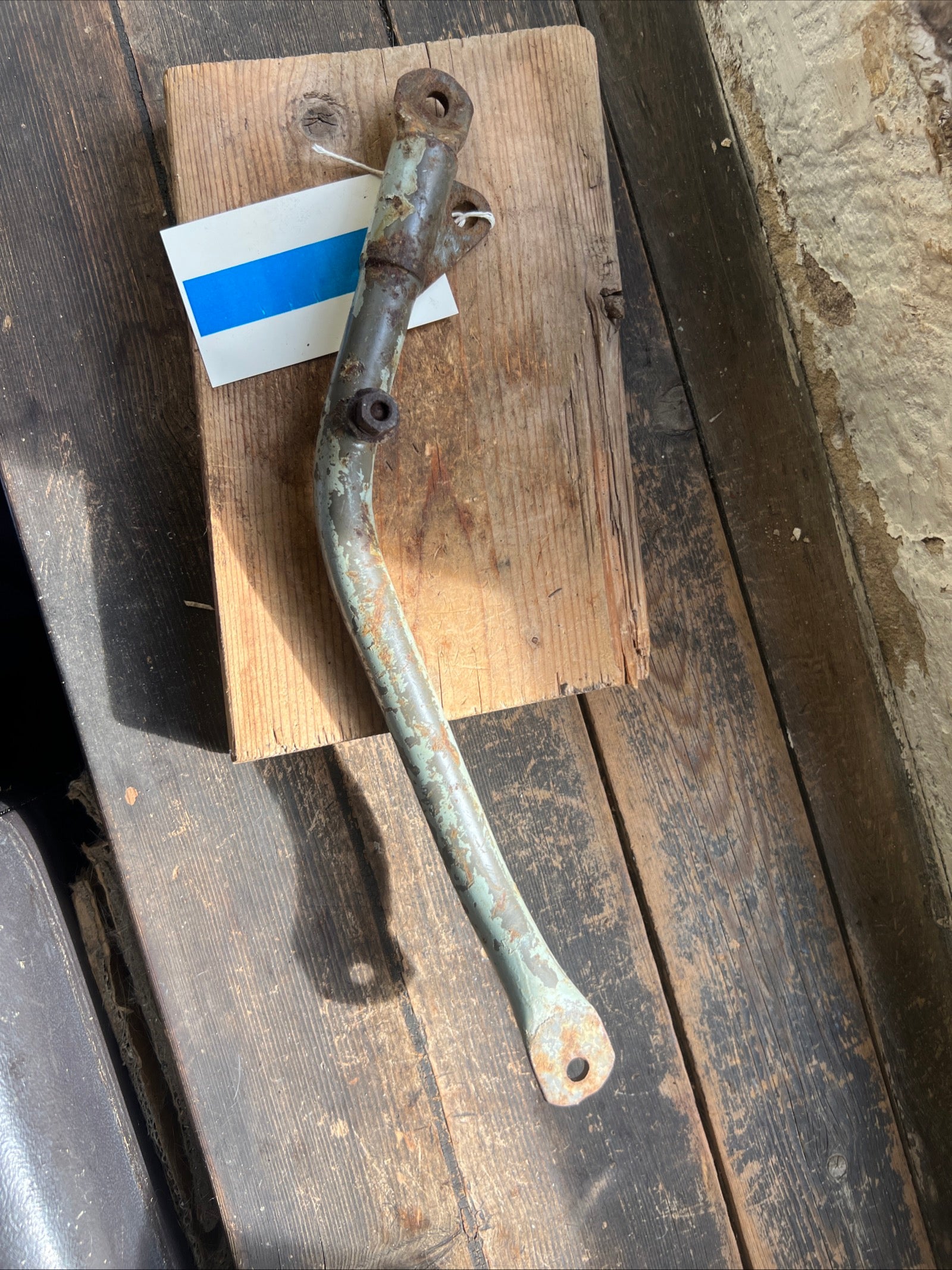 28-6732 BSA C12 Rear mudguard stay near side
