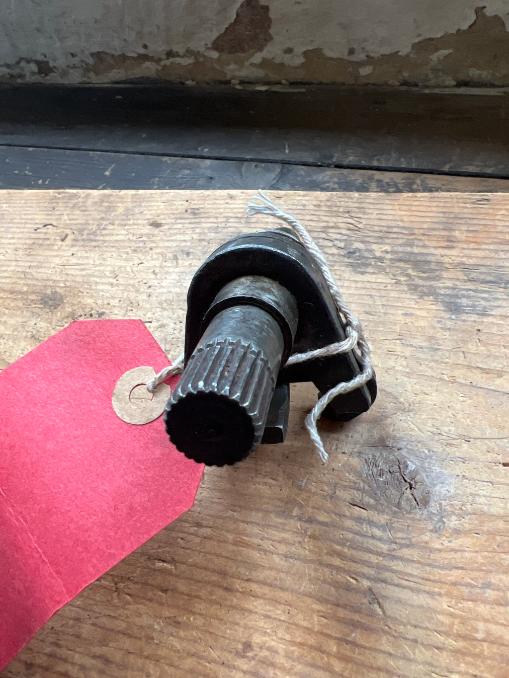 BSA A7/A10 etc swinging arm type gearbox 4 speed selector spindle gear change shaft 67-3335