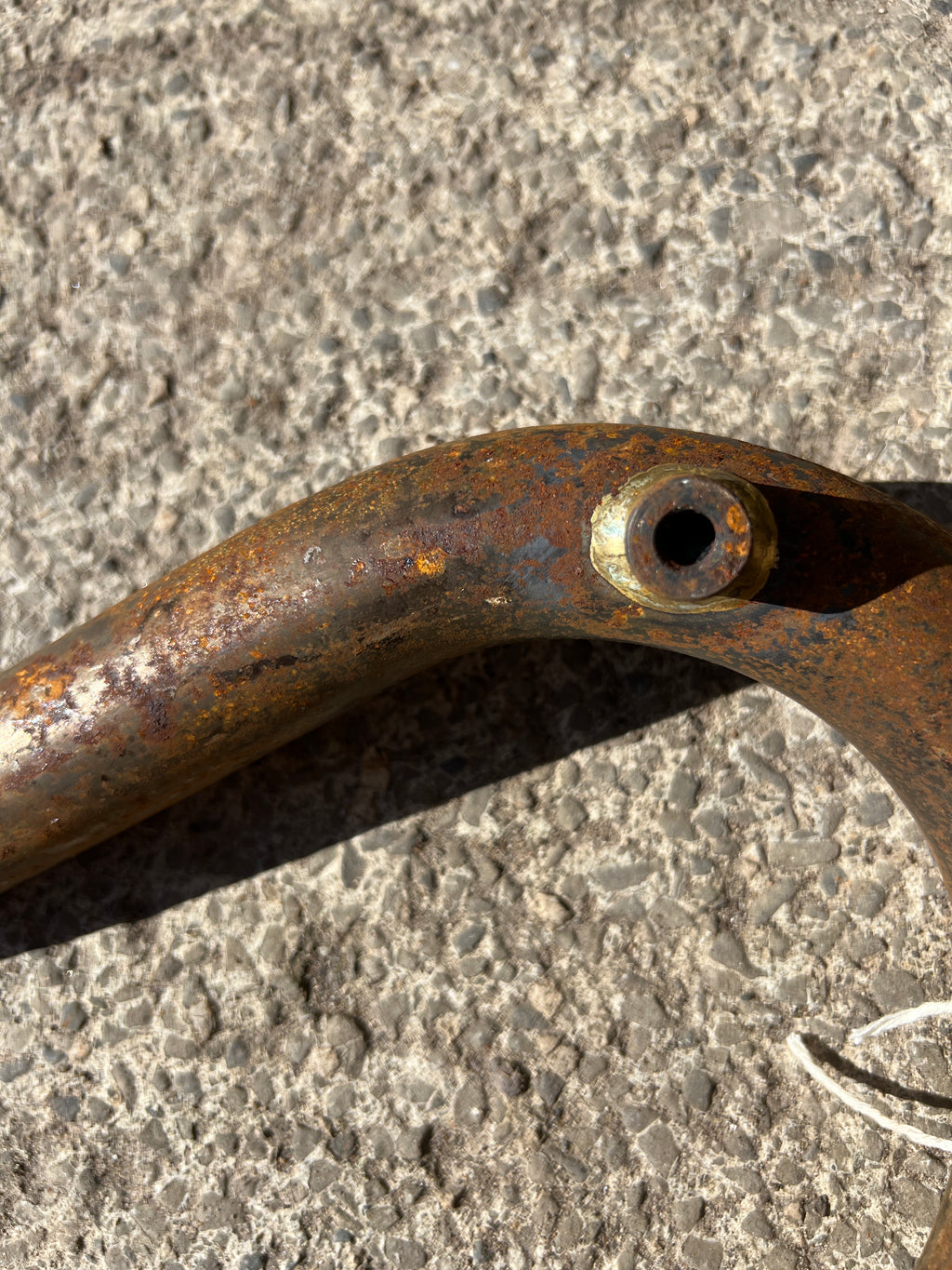 BSA B78 C15T C15S 1959 exhaust pipe