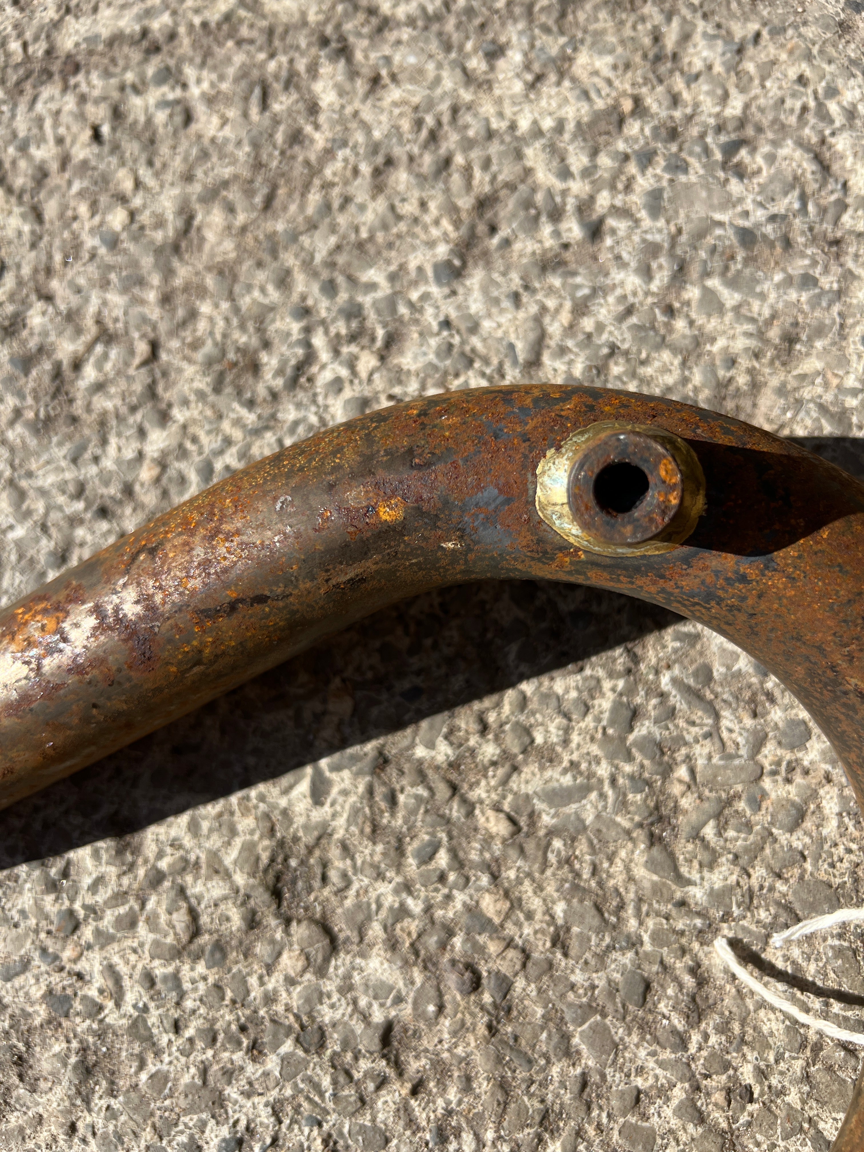 BSA B78 C15T C15S 1959 exhaust pipe