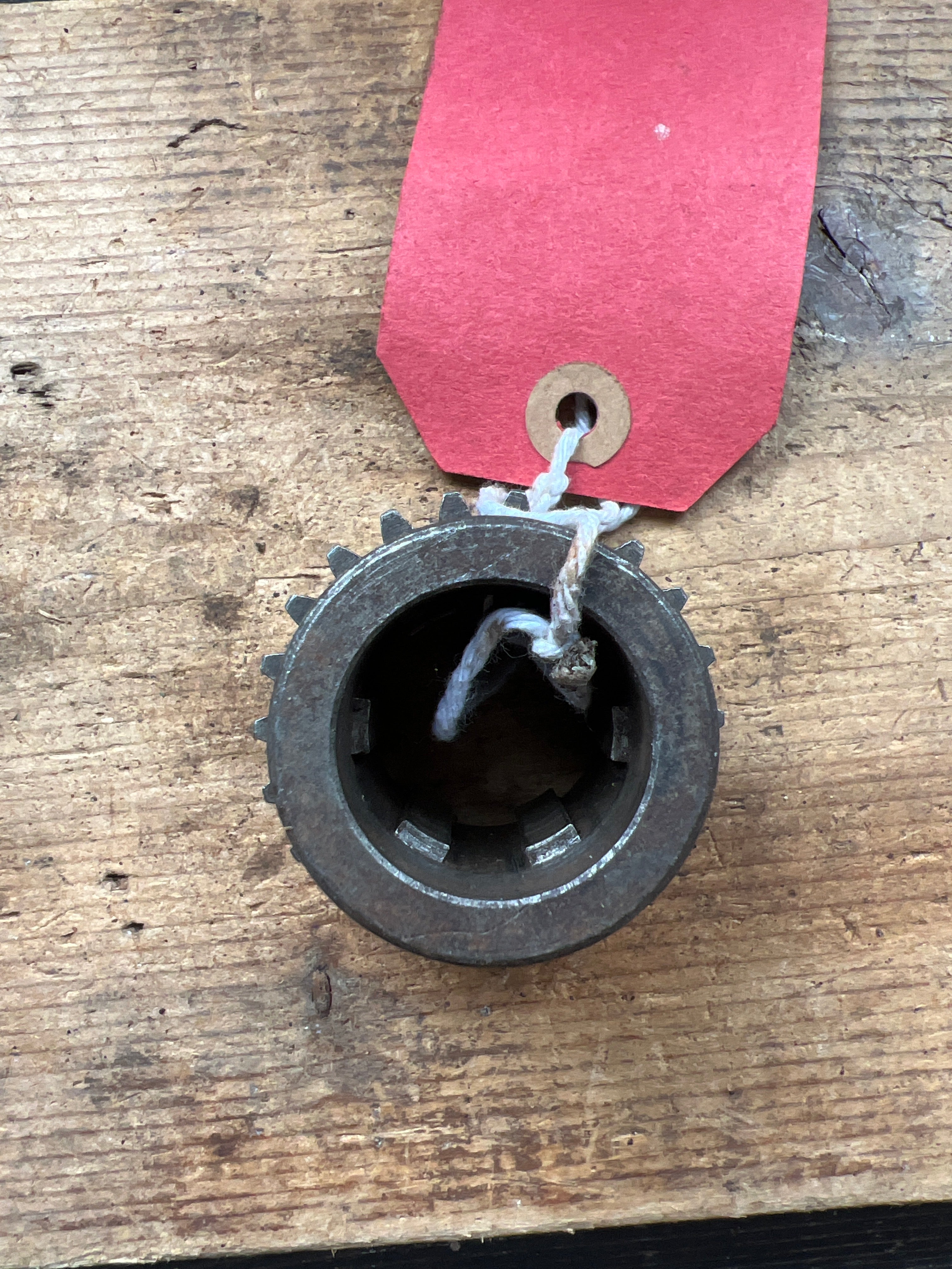 Triumph T930 gearbox Layshaft 3rd gear 22T sliding gear