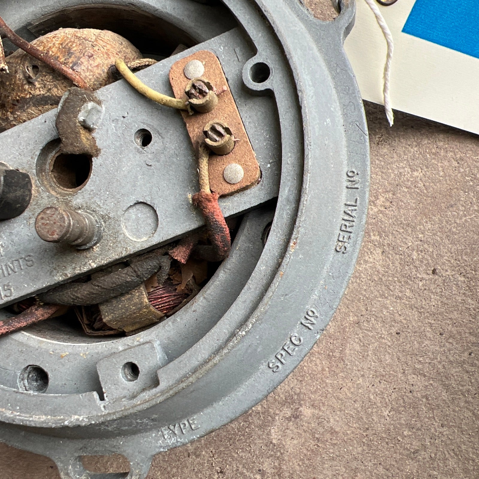 WICO PACY Bantam D1 Generator & rotor lugs