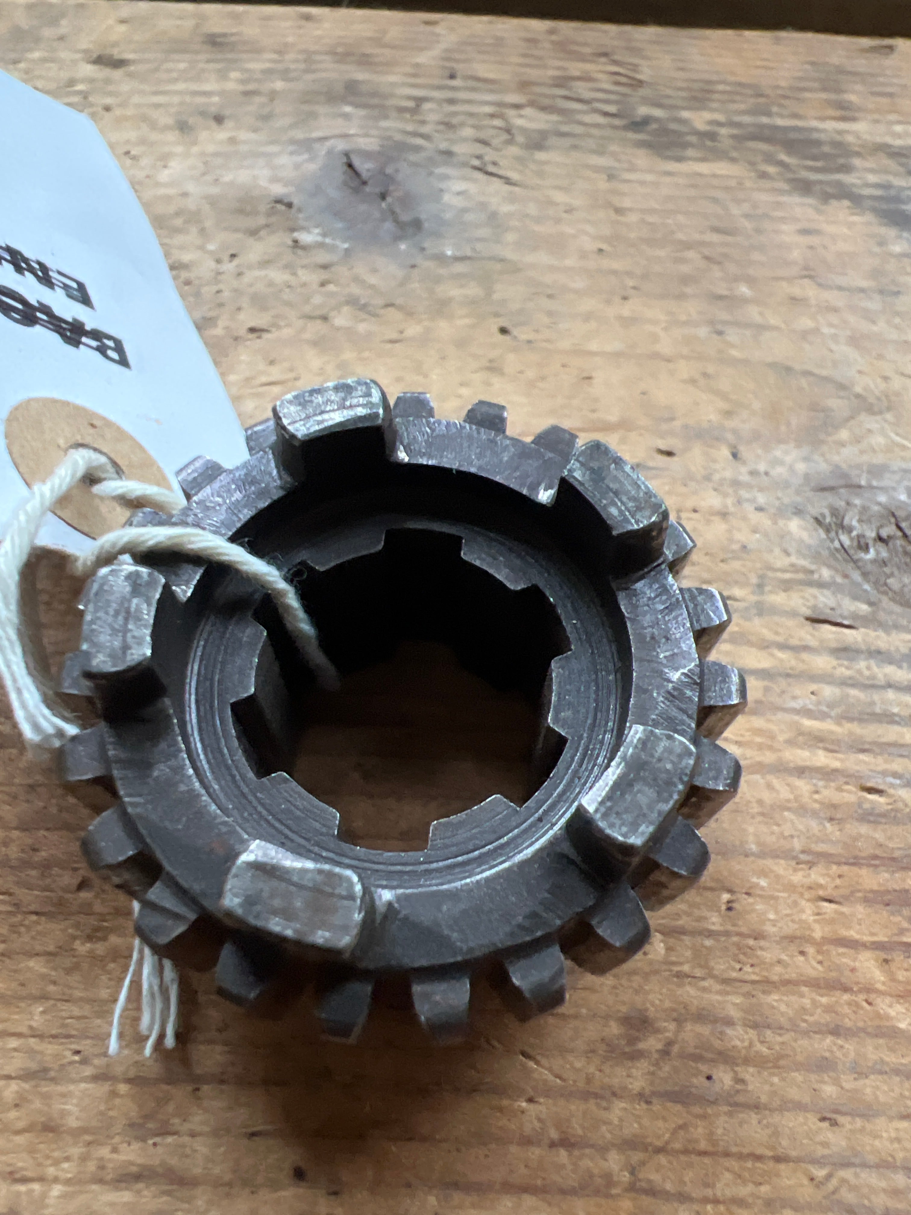 BSA C15/B40 gearbox main shaft sliding gear 40-3011