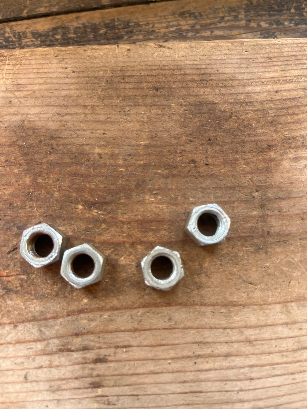 BSA B25 all models 14-0303 cylinder barrel/head nuts NOS