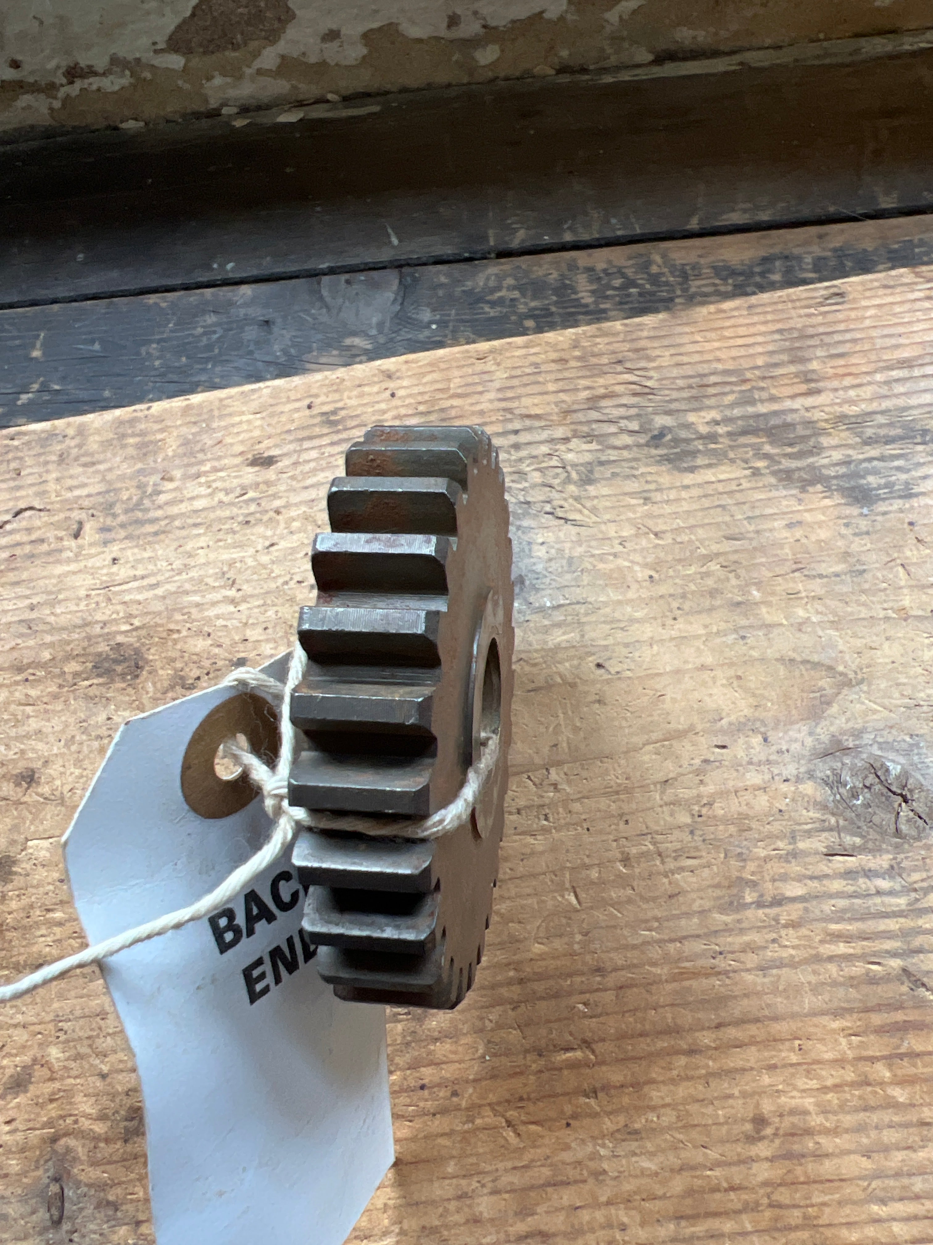 BSA A7 A10 etc plunger & Swinging arm Layshaft 1st spinning gear with bush std 67-3199