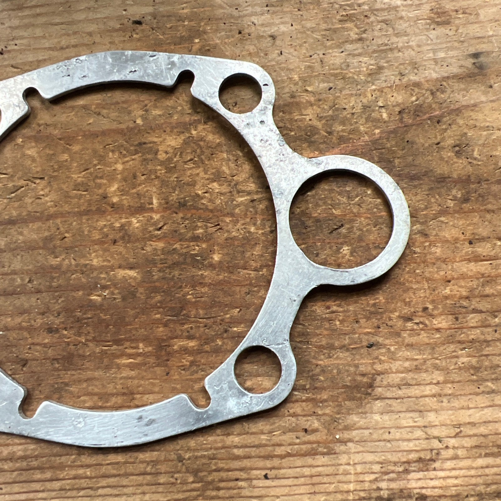 BSA B40 Decompression plate under barrel